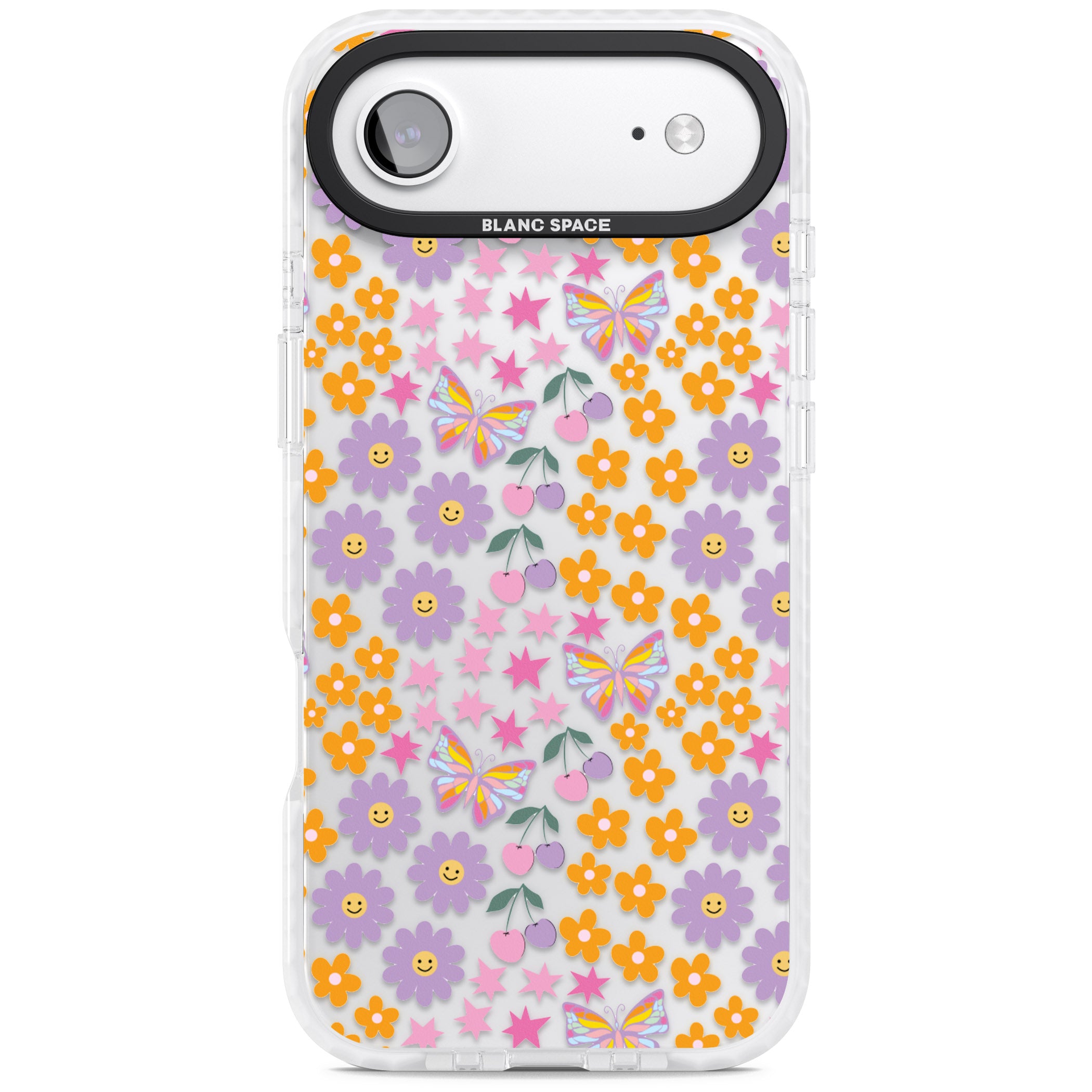 Botanical Bombardment iPhone 17 Air Impact Clear Phone Case