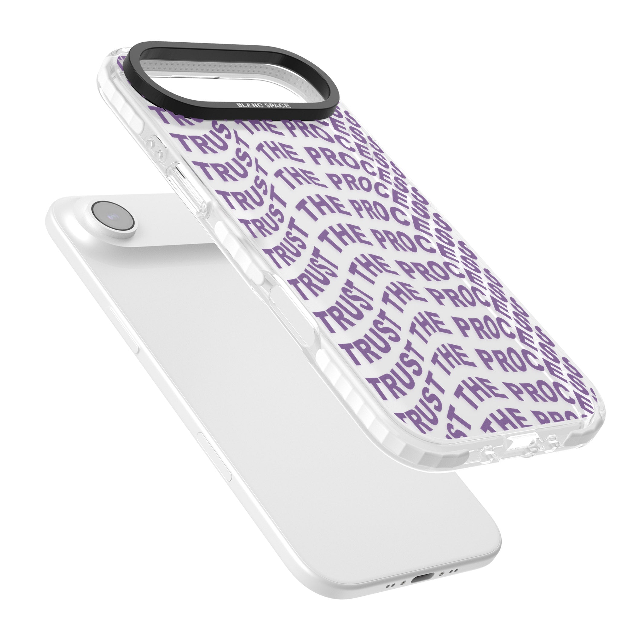 Trust The Process iPhone 17 Air Impact Clear Phone Case Colours