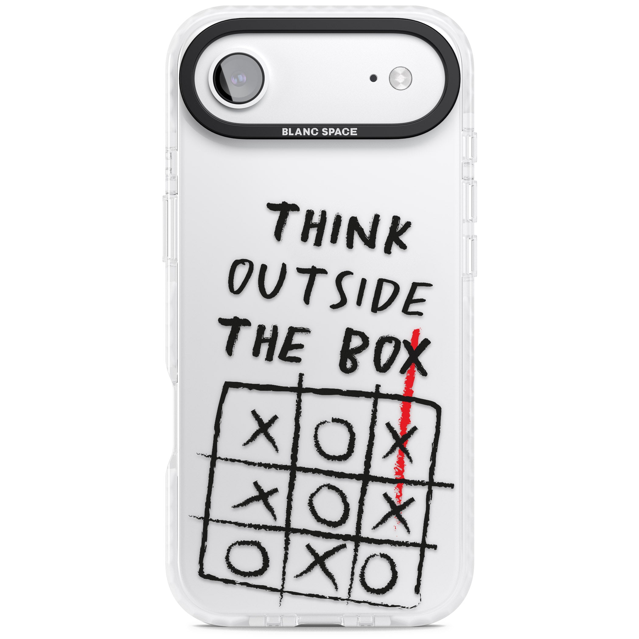 Think Outside The Box iPhone 17 Air Impact Clear Phone Case