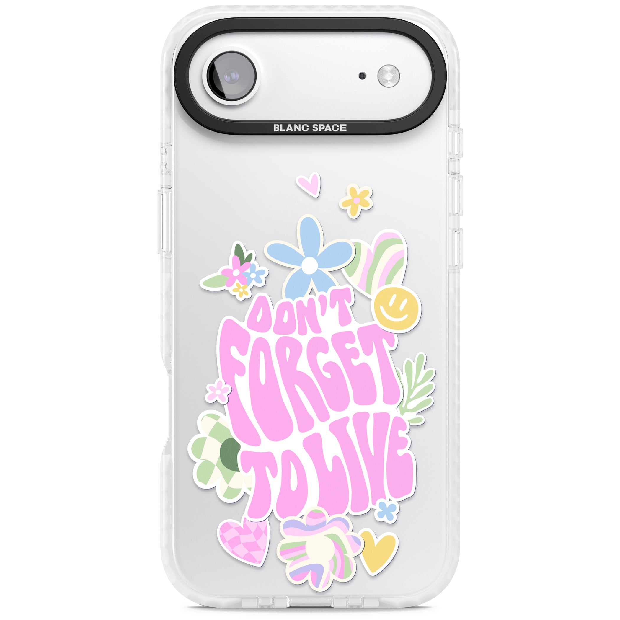 Don'T Forget To Live iPhone 17 Air Impact Clear Phone Case