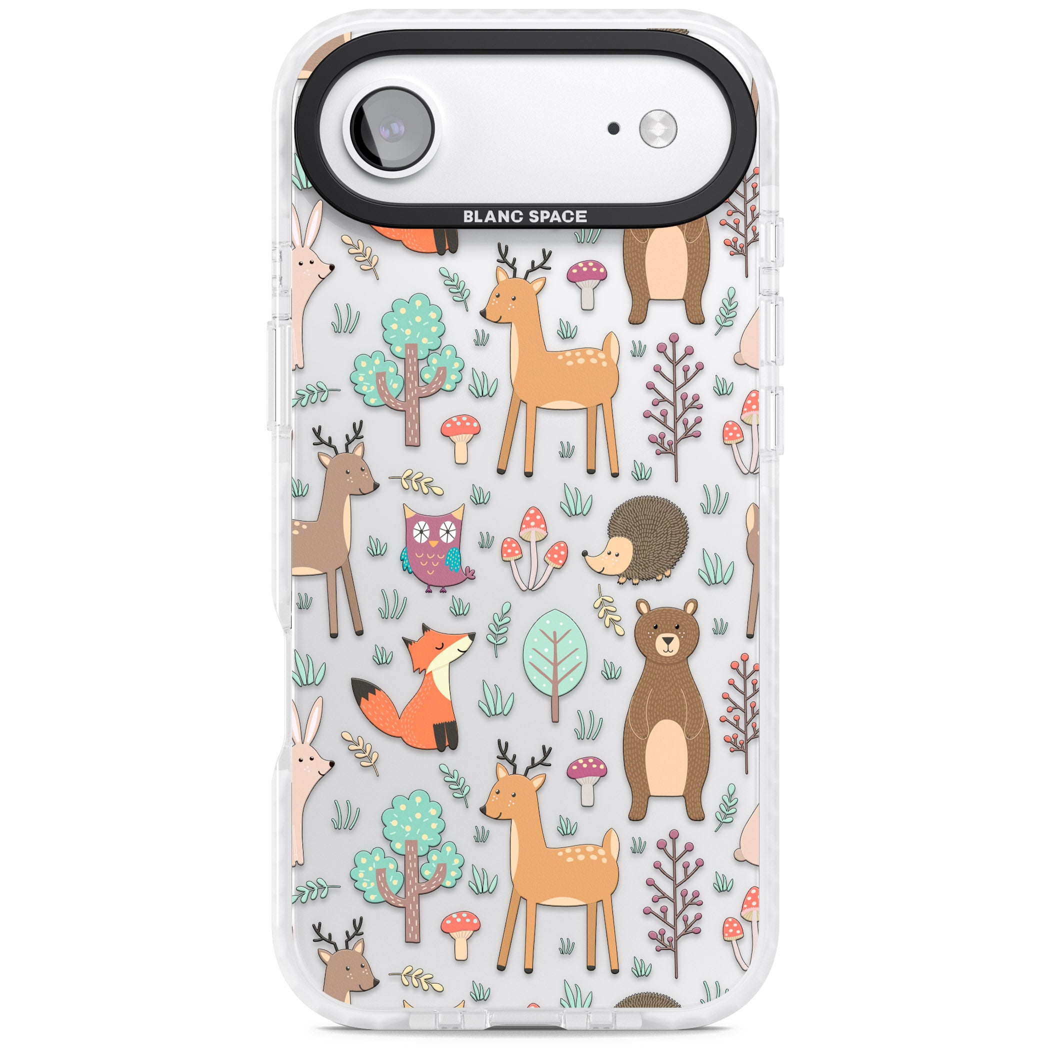 Wildlife Pattern iPhone 17 Air Impact Clear Phone Case