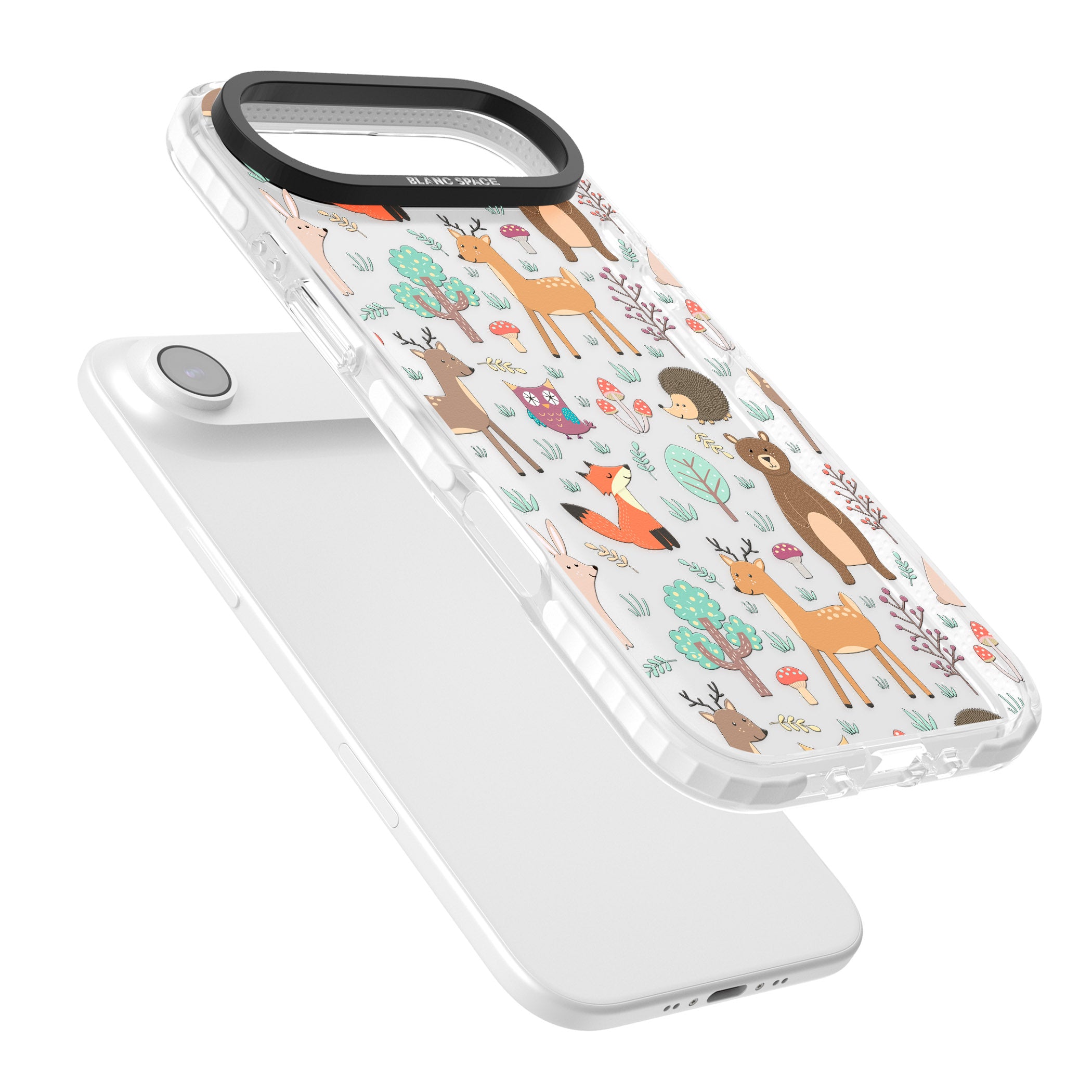 Wildlife Pattern iPhone 17 Air Impact Clear Phone Case Colours