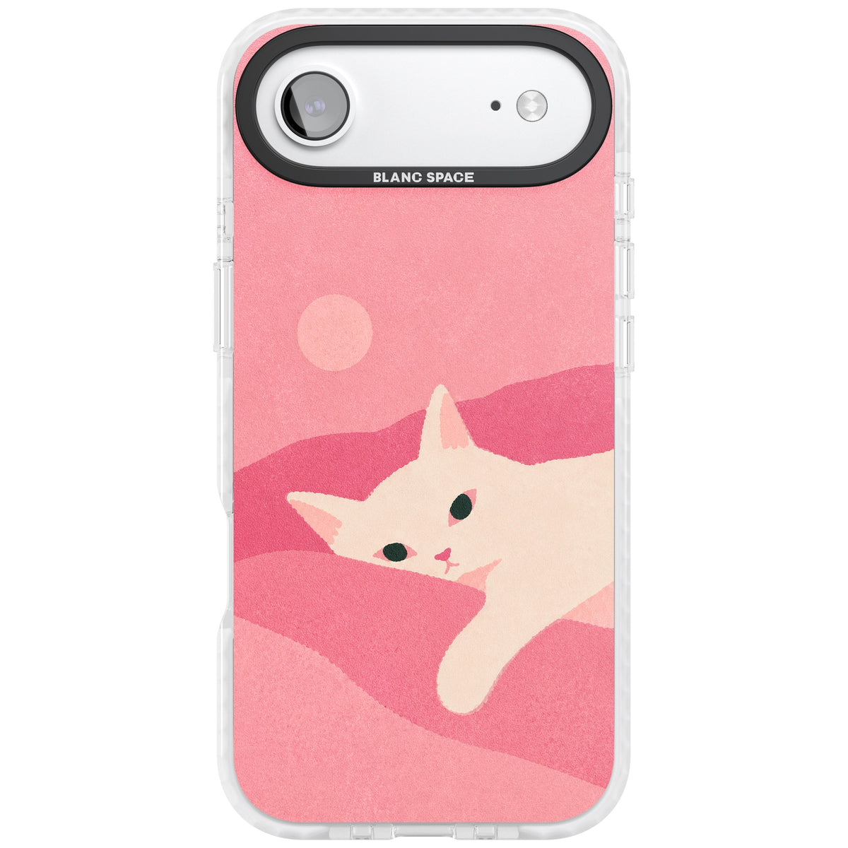 Pink Dreams iPhone Air Impact Clear Phone Case front