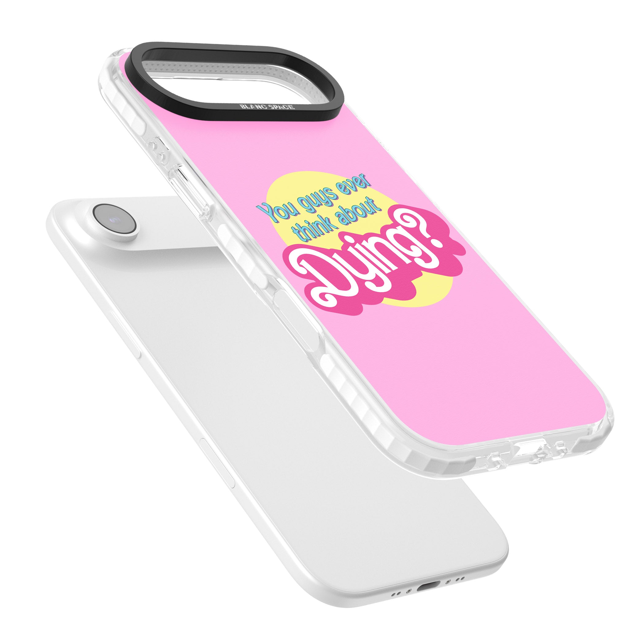 Ever Think About Dying? iPhone 17 Air Impact Clear Phone Case Colours