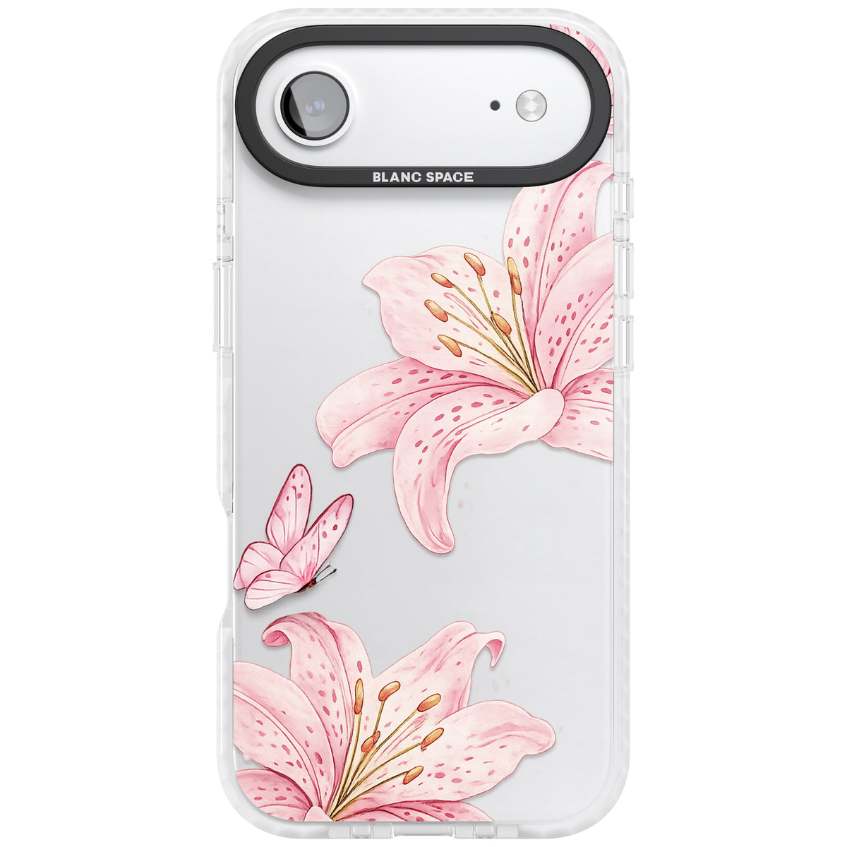 Lily Whisper iPhone Air Impact Clear Phone Case front