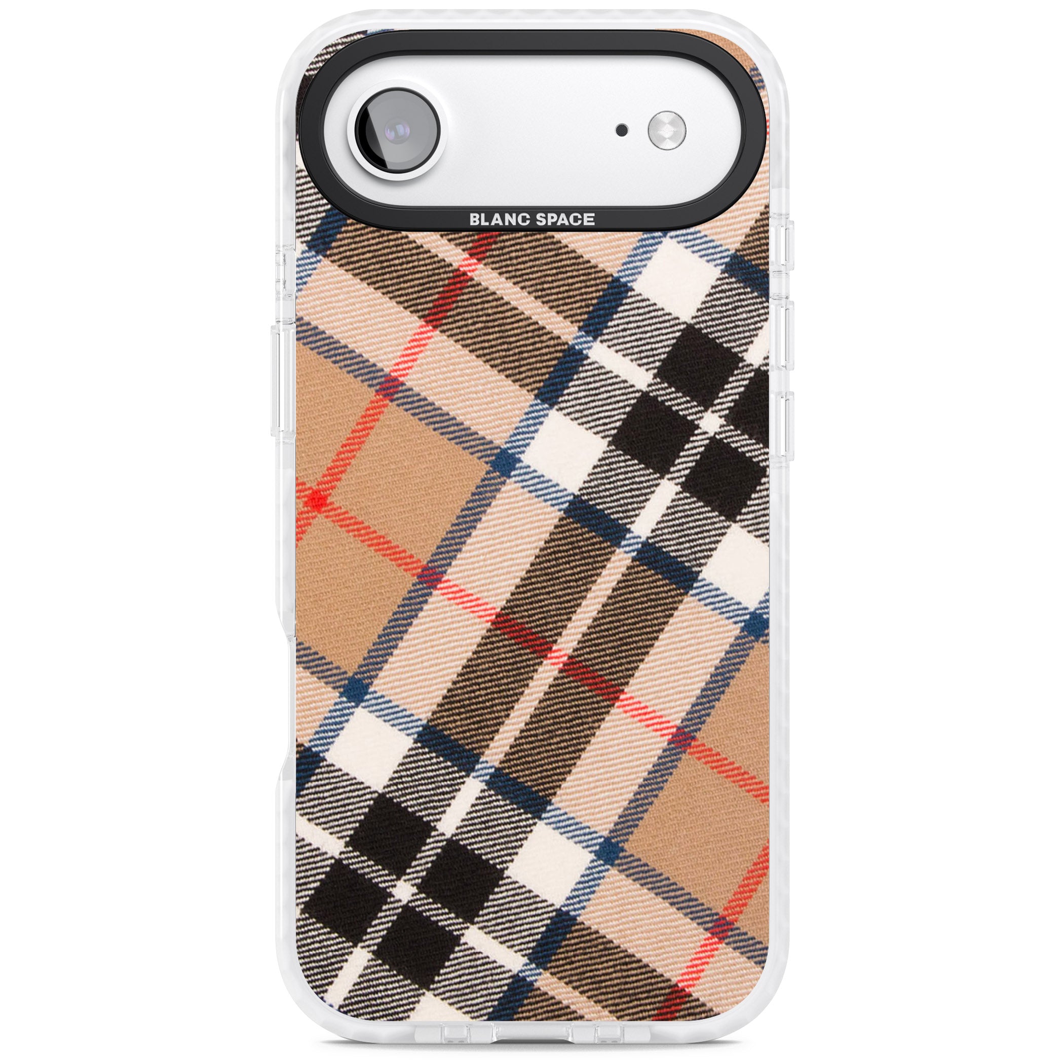 Haymarket Check iPhone 17 Air Impact Clear Phone Case