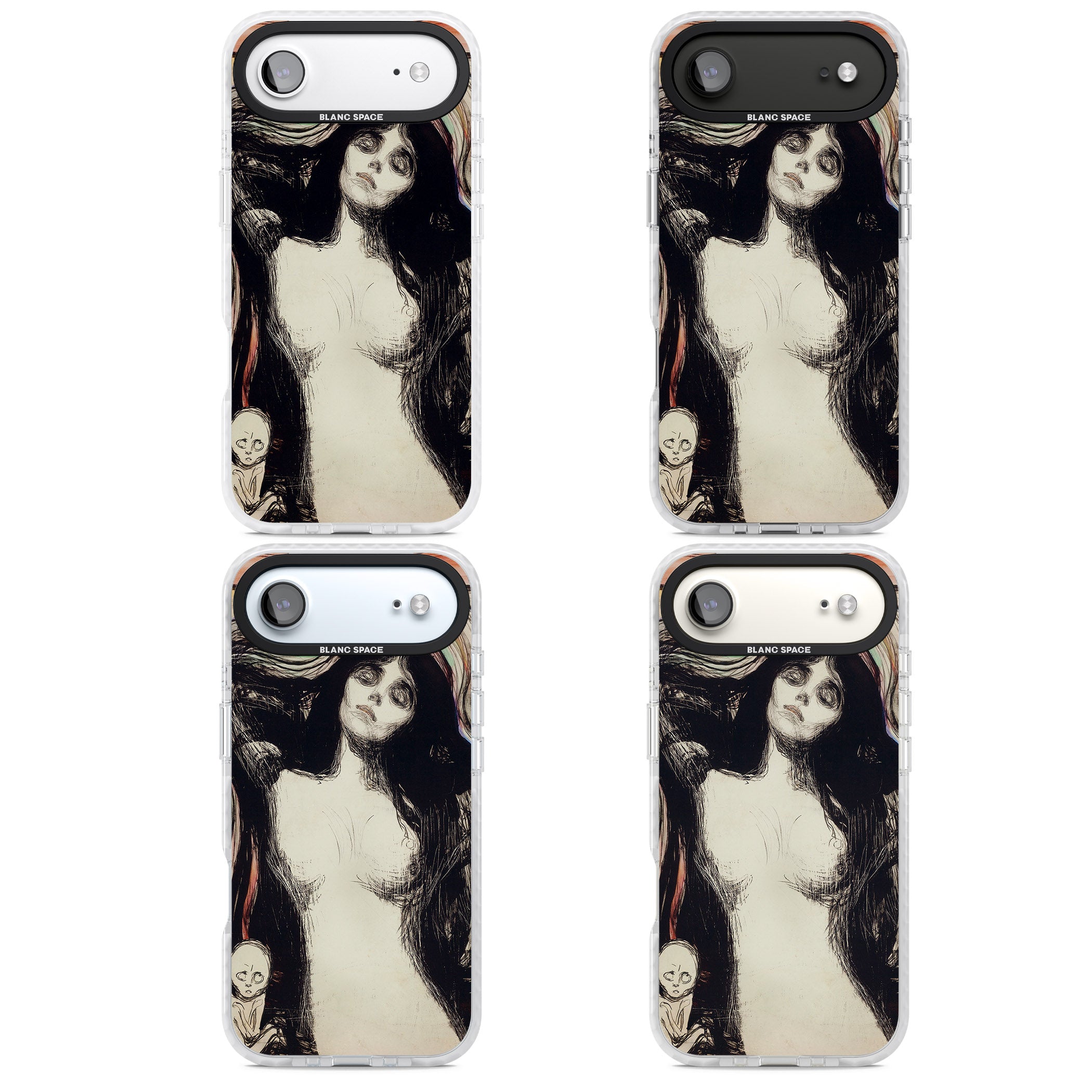Madonna iPhone 17 Air Impact Clear Phone Case APT Impact Protection