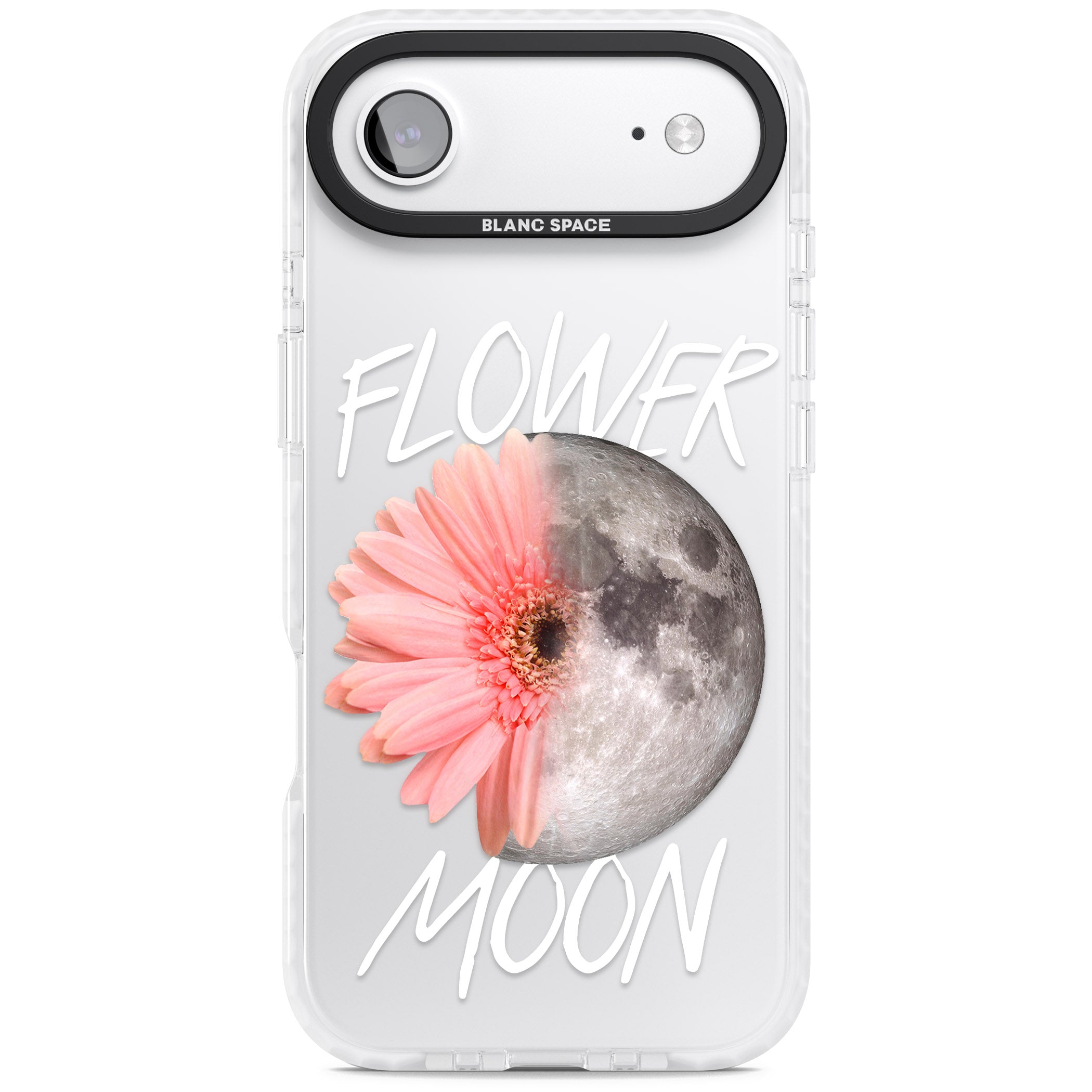 Flower Moon iPhone 17 Air Impact Clear Phone Case