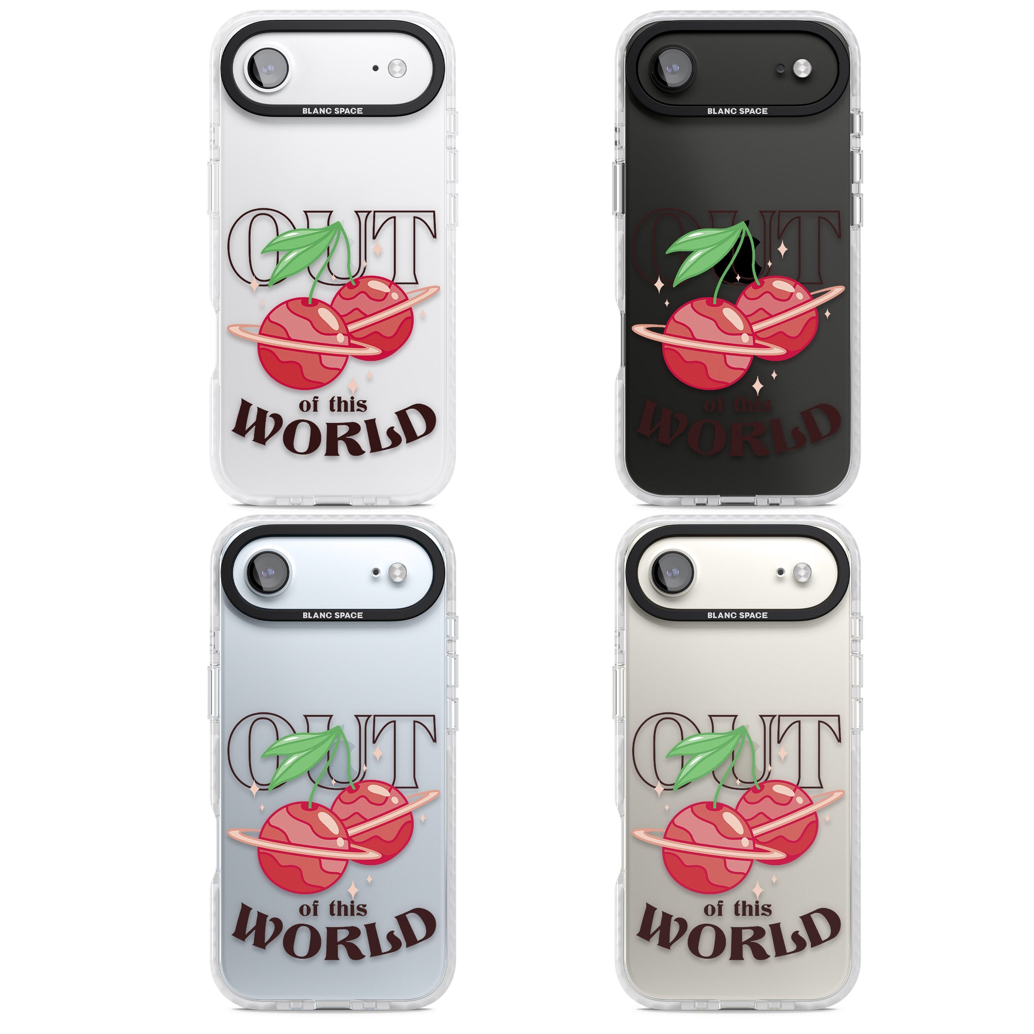 Out Of This World iPhone 17 Air Impact Clear Phone Case APT Impact Protection