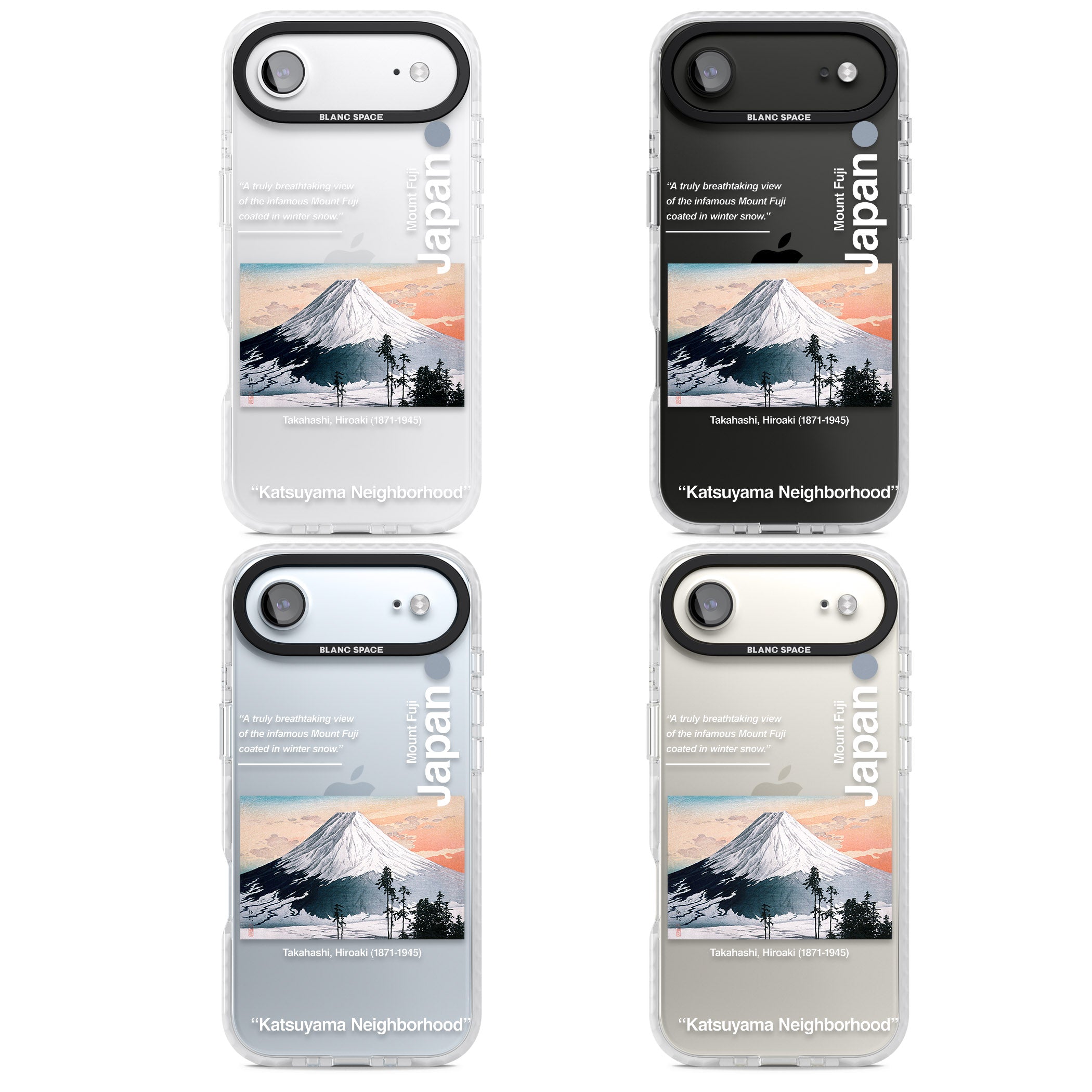 Katsuyama Neighborhood iPhone 17 Air Impact Clear Phone Case APT Impact Protection