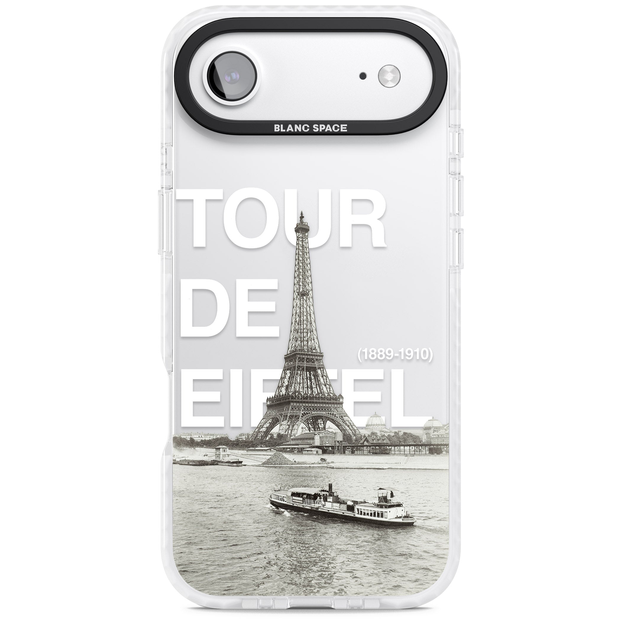 Tour De Eiffel iPhone 17 Air Impact Clear Phone Case