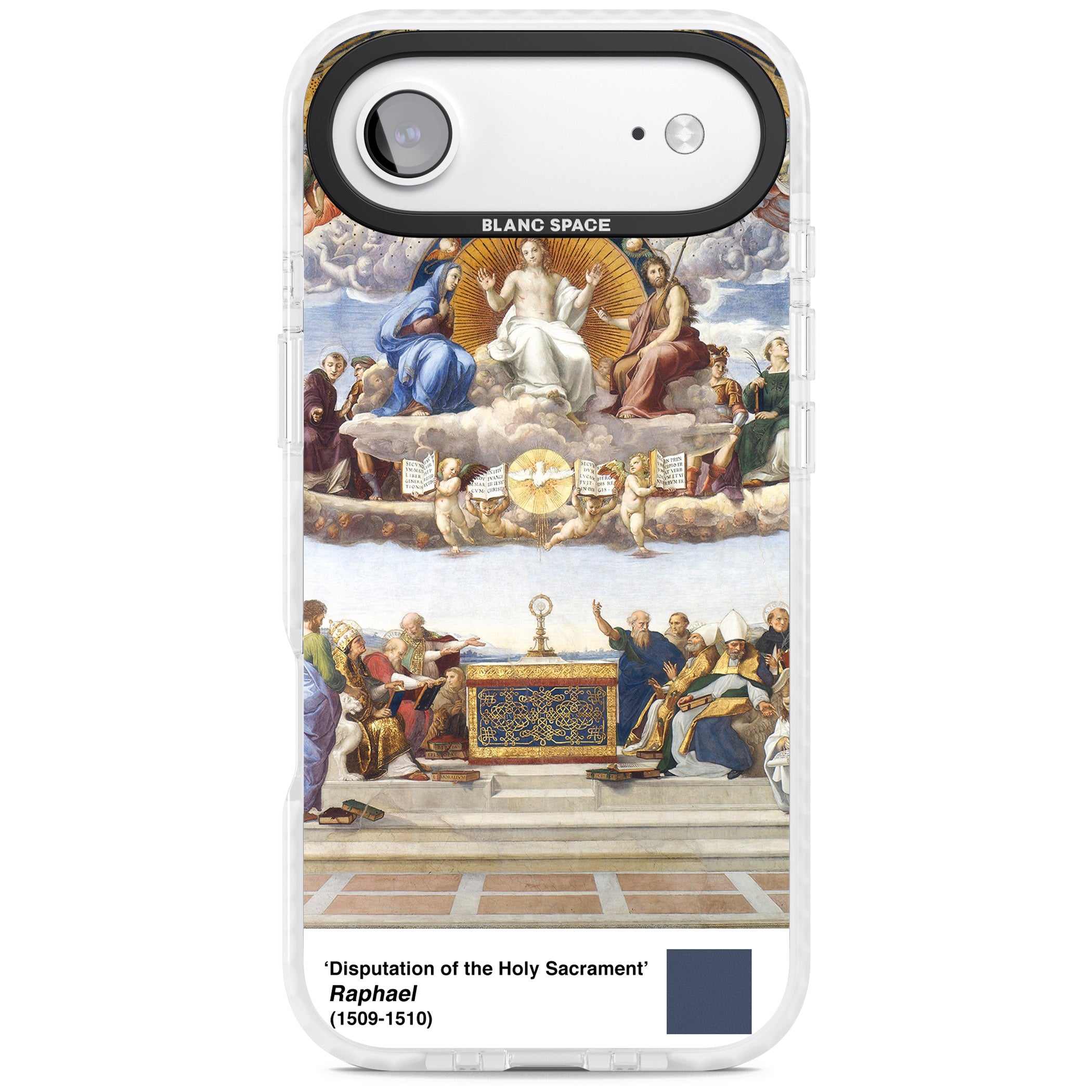 Disputation Of The Holy Sacrament iPhone 17 Air Impact Clear Phone Case
