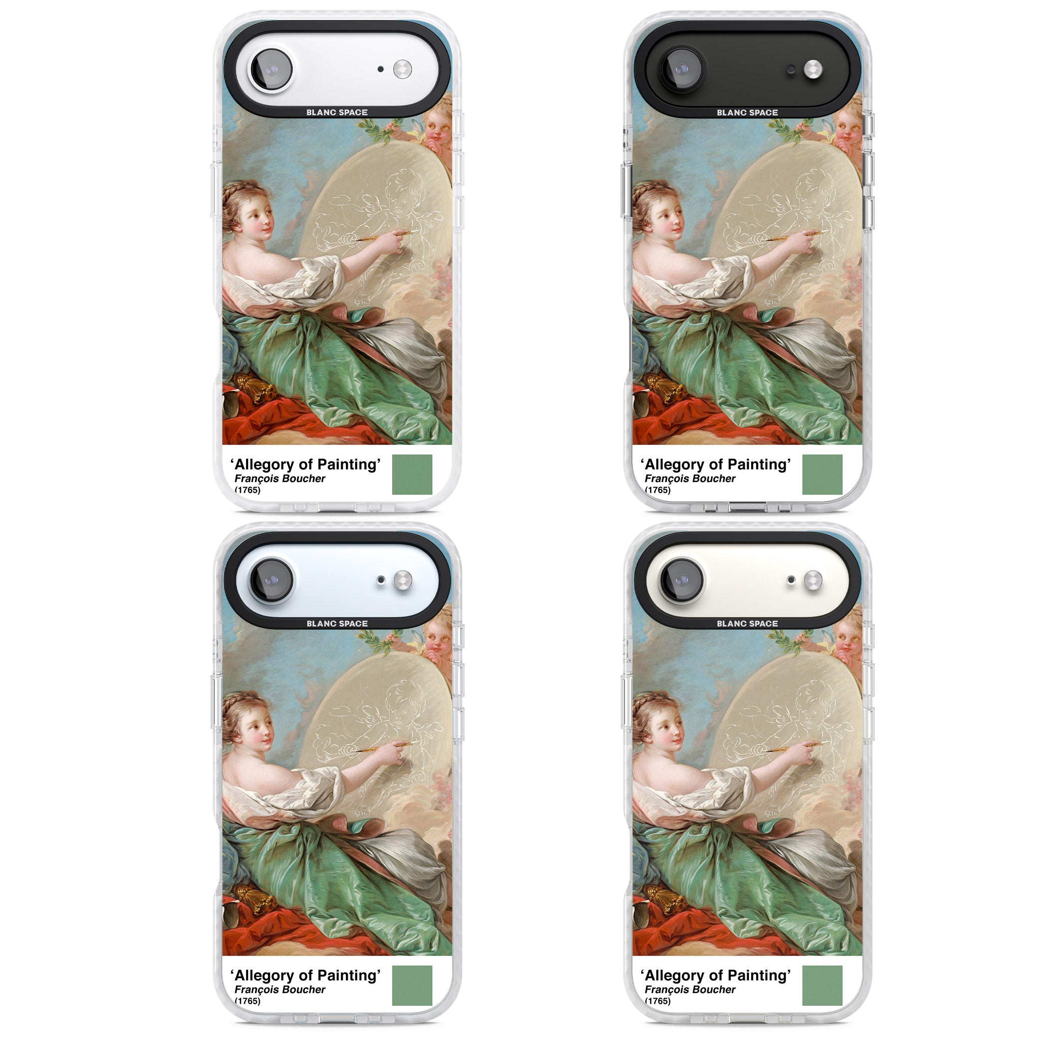Allegory Of Painting iPhone 17 Air Impact Clear Phone Case APT Impact Protection