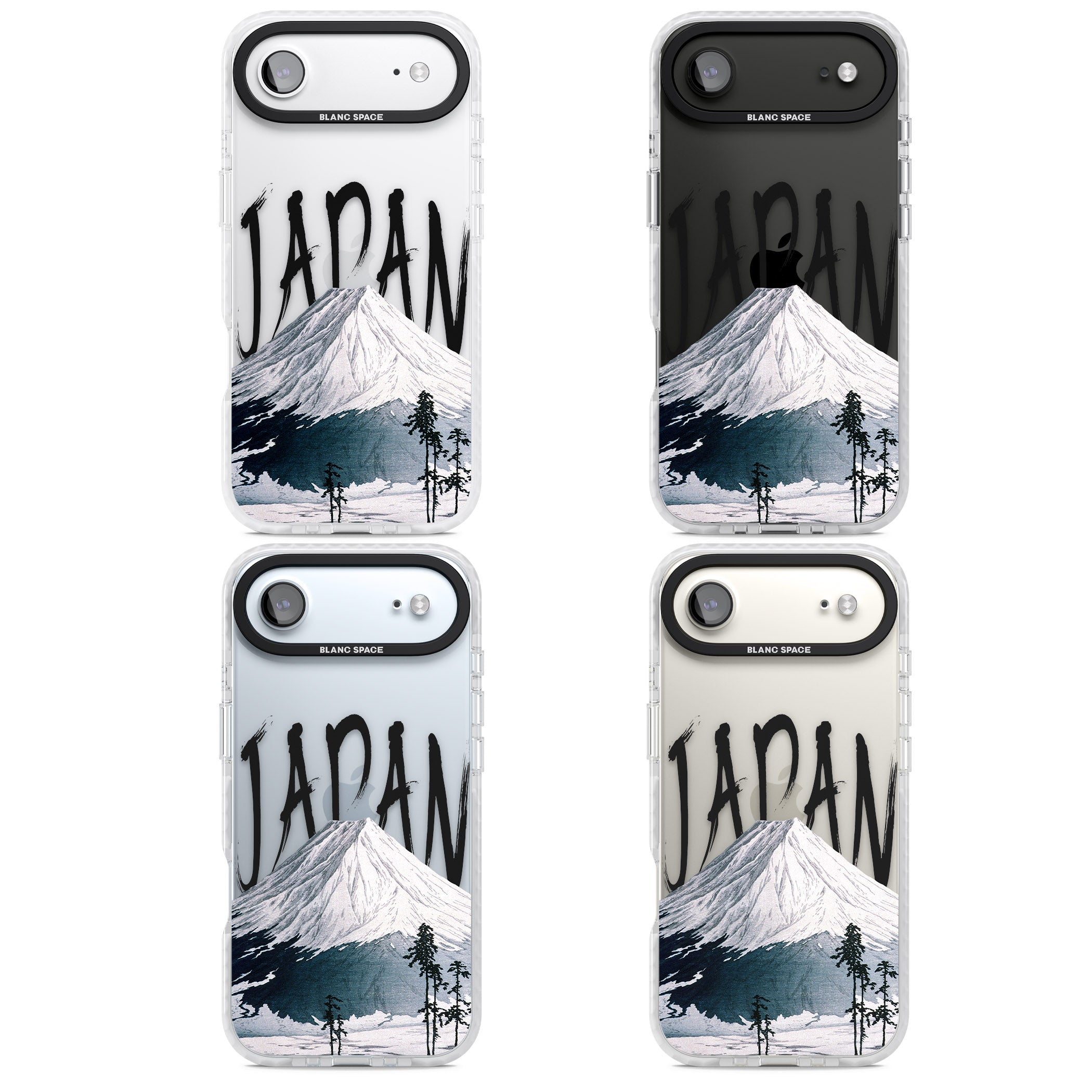 Mount Fuji Cutout iPhone 17 Air Impact Clear Phone Case APT Impact Protection
