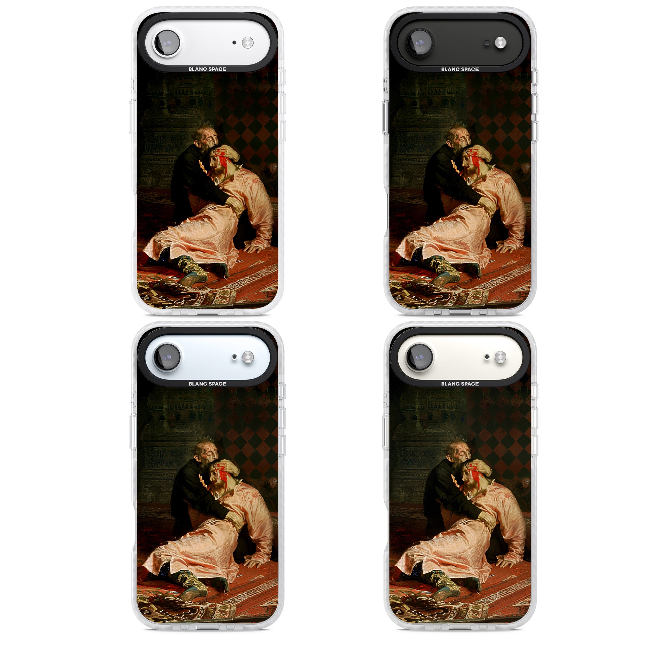 Ivan The Terrible & His Son iPhone 17 Air Impact Clear Phone Case APT Impact Protection