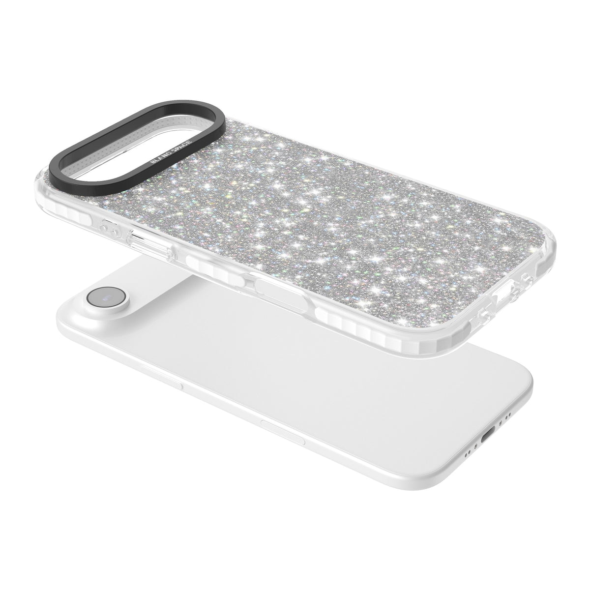 Diamond iPhone Air Impact Clear Phone Case angled