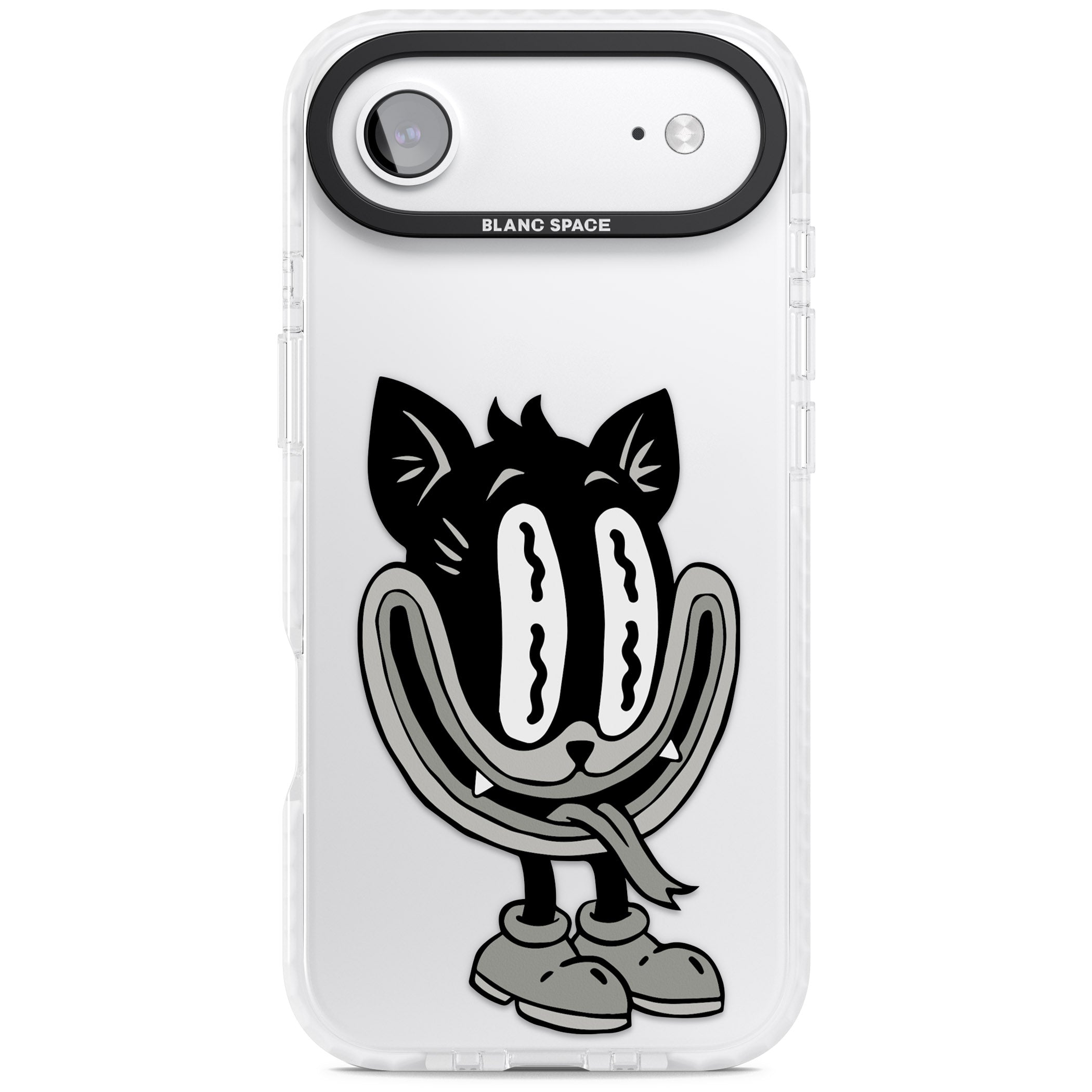 Faded Feline iPhone 17 Air Impact Clear Phone Case