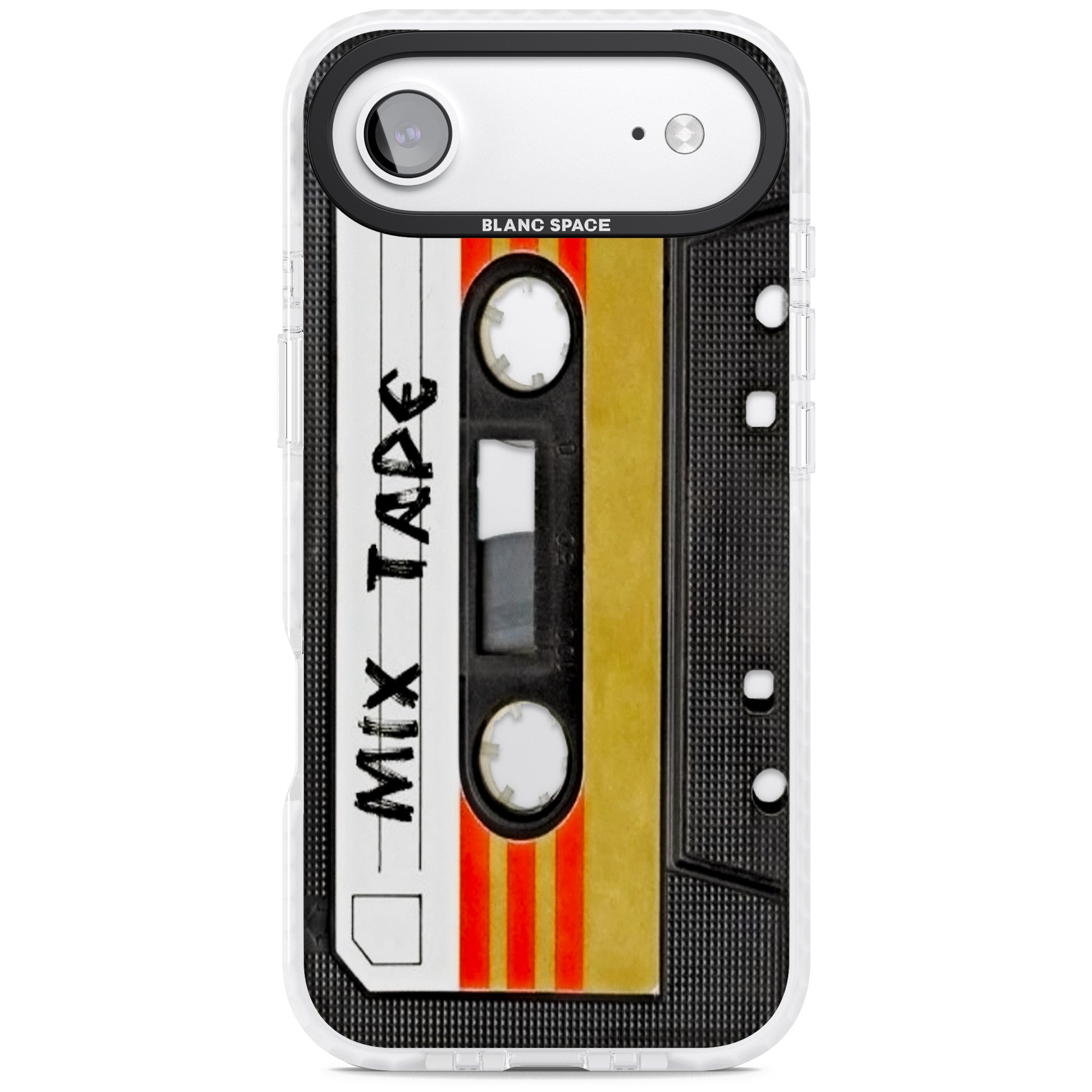 Retro Mix Tape iPhone 17 Air Impact Clear Phone Case