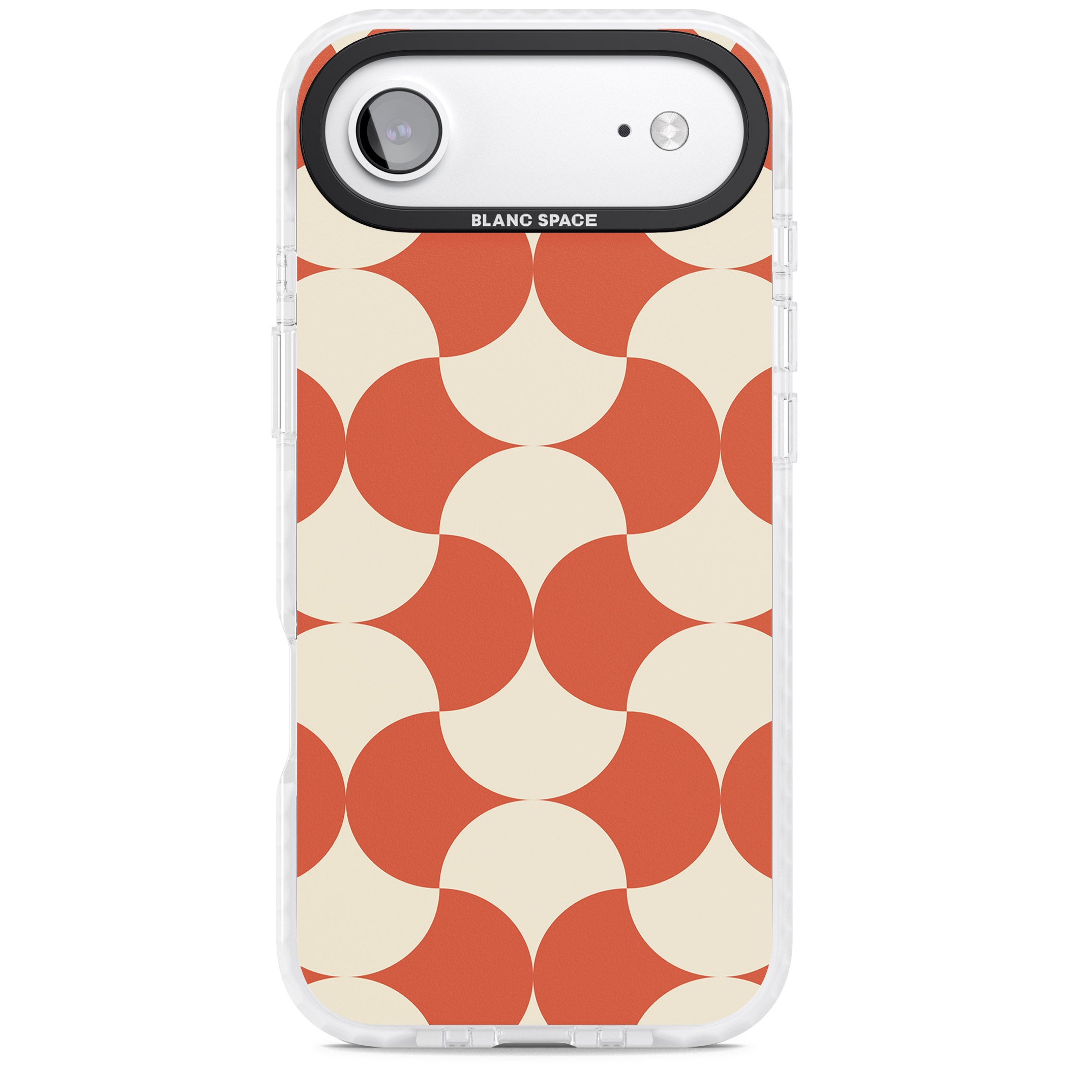 Abstract Retro Shapes iPhone 17 Air Impact Clear Phone Case