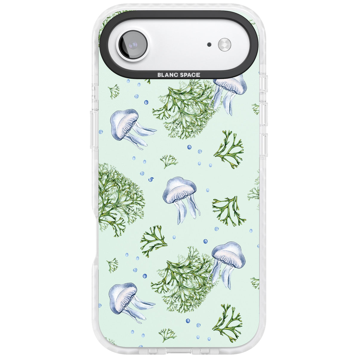 Jellyfish & Seaweed iPhone Air Impact Clear Phone Case front