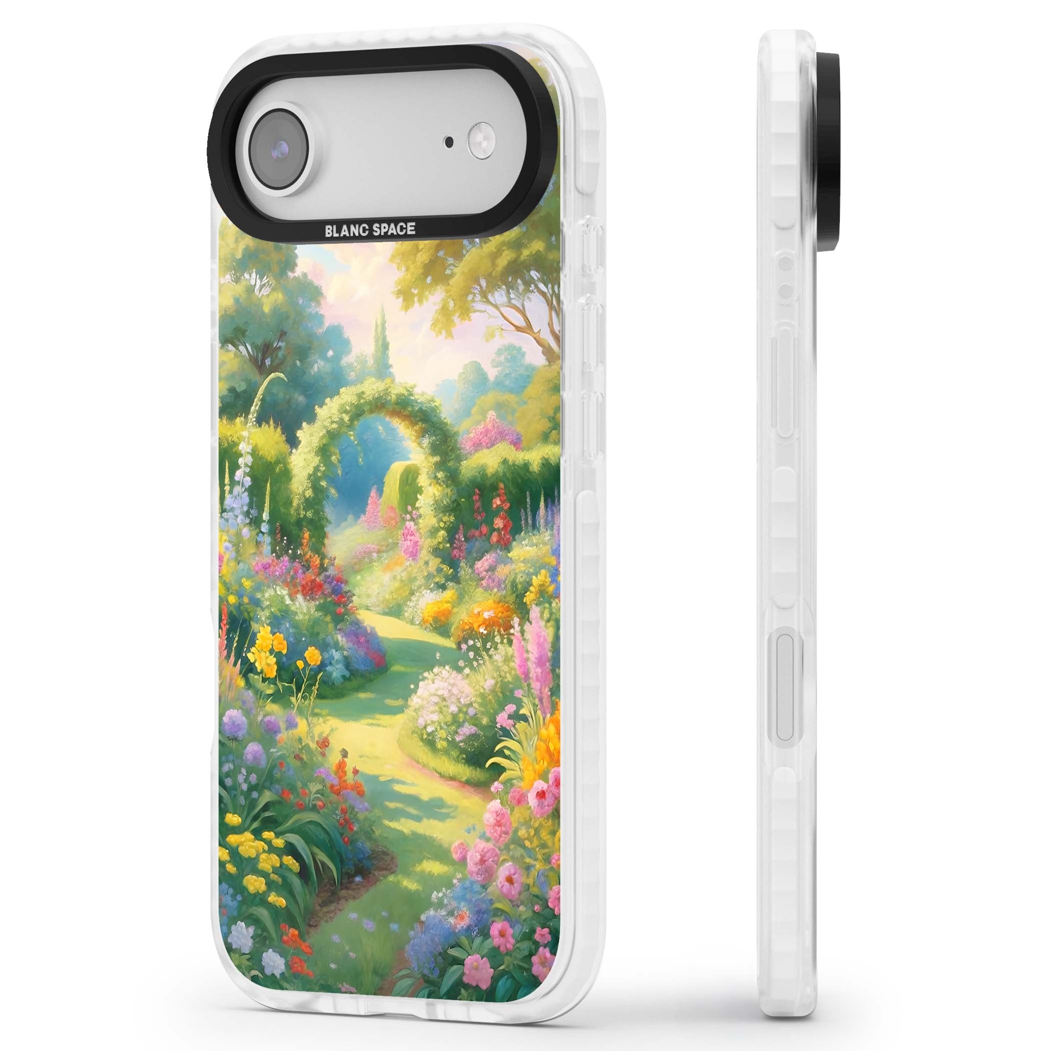 The Painter's Garden floral iPhone case | Black Impact case for iPhone Air