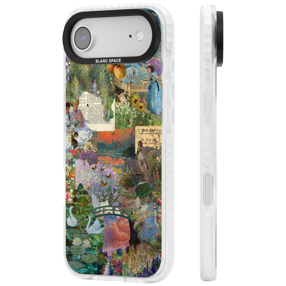Artful Spring iPhone Air Impact Clear Phone Case side