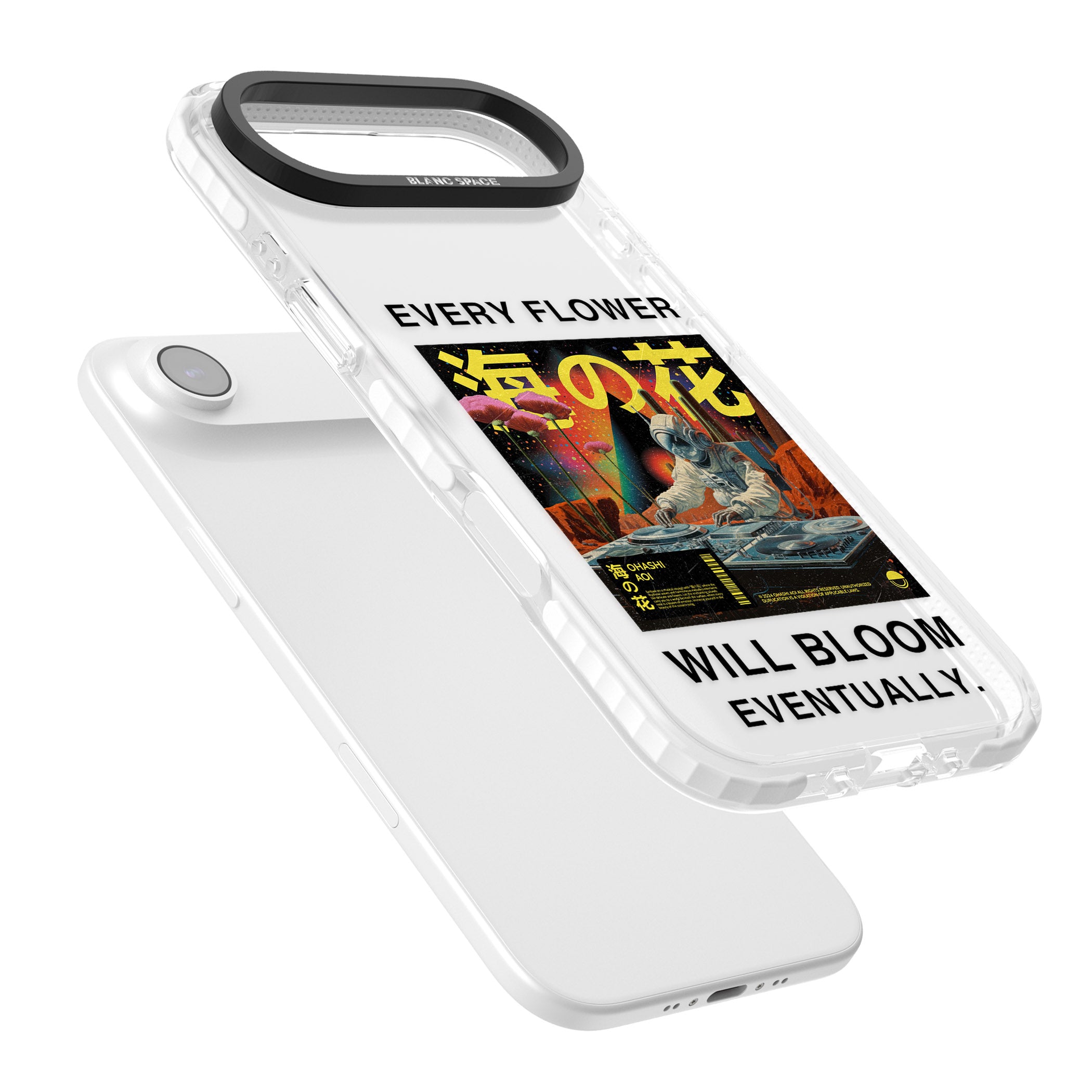 Every Flower Will Bloom Eventually iPhone 17 Air Impact Clear Phone Case Colours