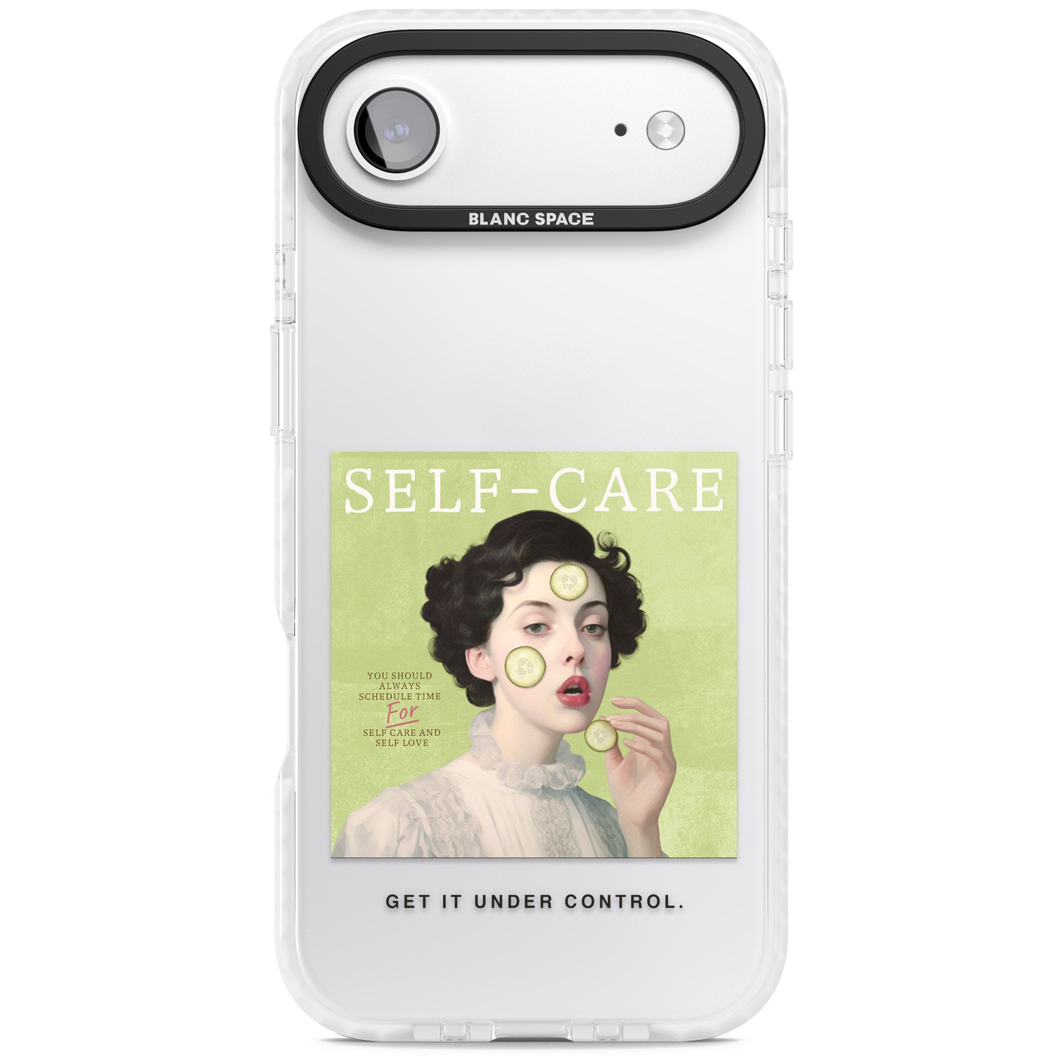 Self Care iPhone 17 Air Impact Clear Phone Case