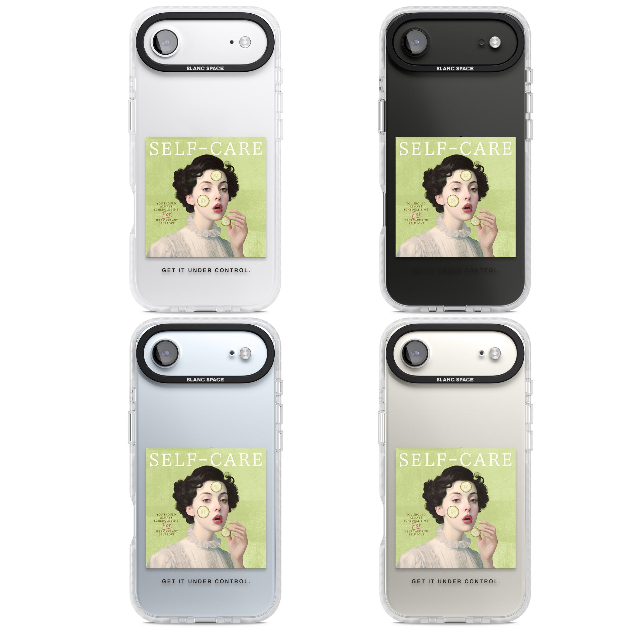 Self Care iPhone 17 Air Impact Clear Phone Case APT Impact Protection