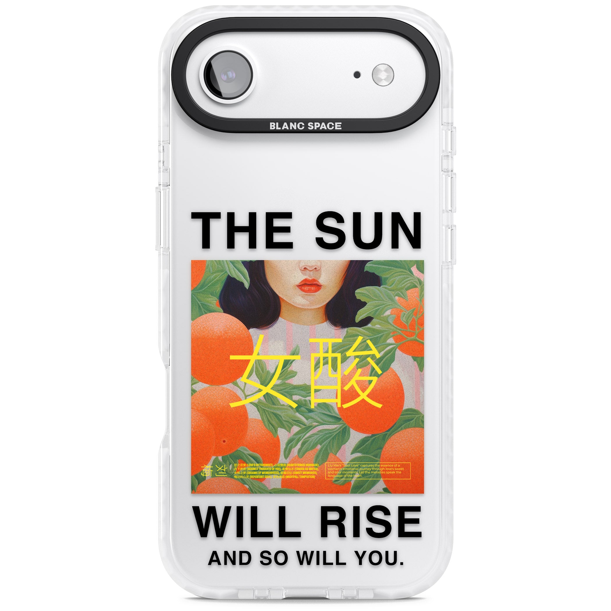 The Sun Will Rise iPhone 17 Air Impact Clear Phone Case