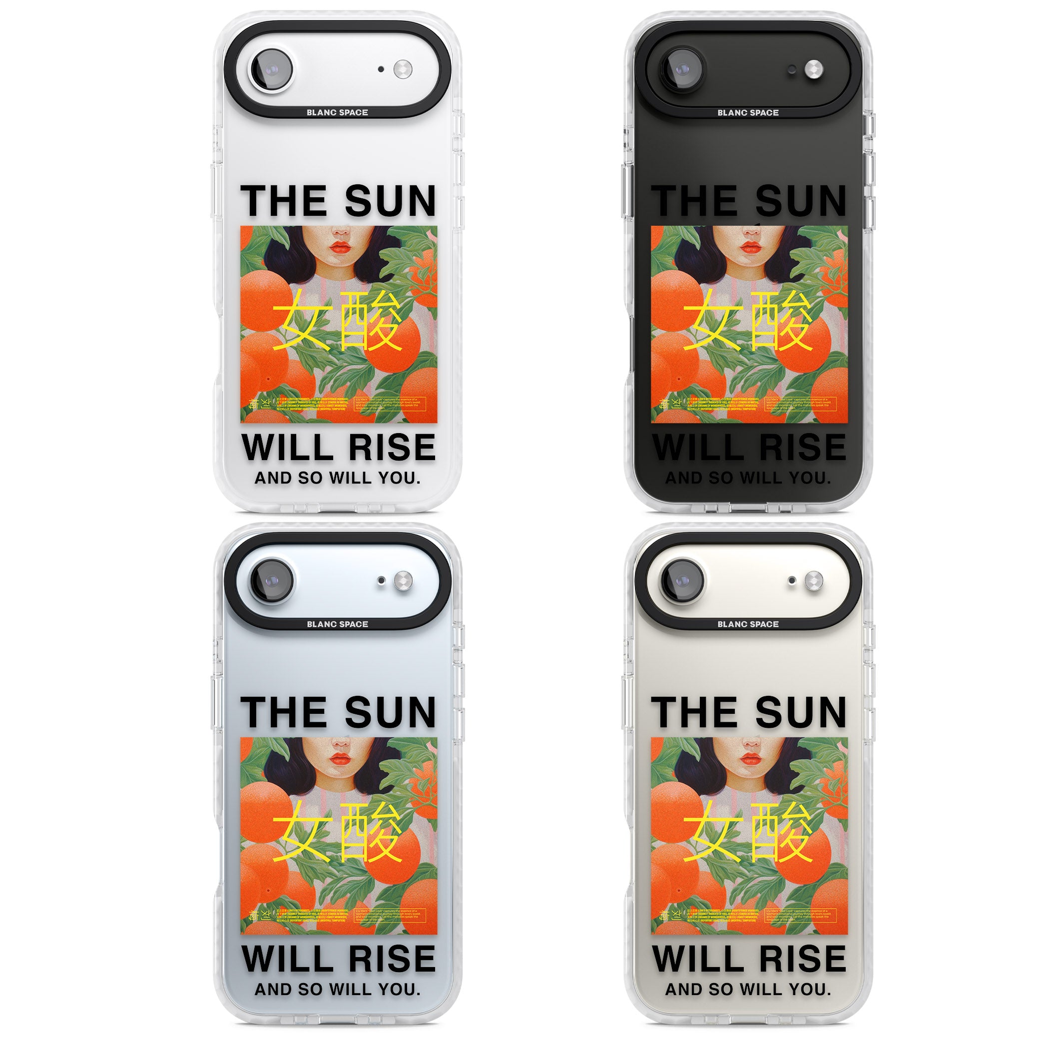 The Sun Will Rise iPhone 17 Air Impact Clear Phone Case APT Impact Protection