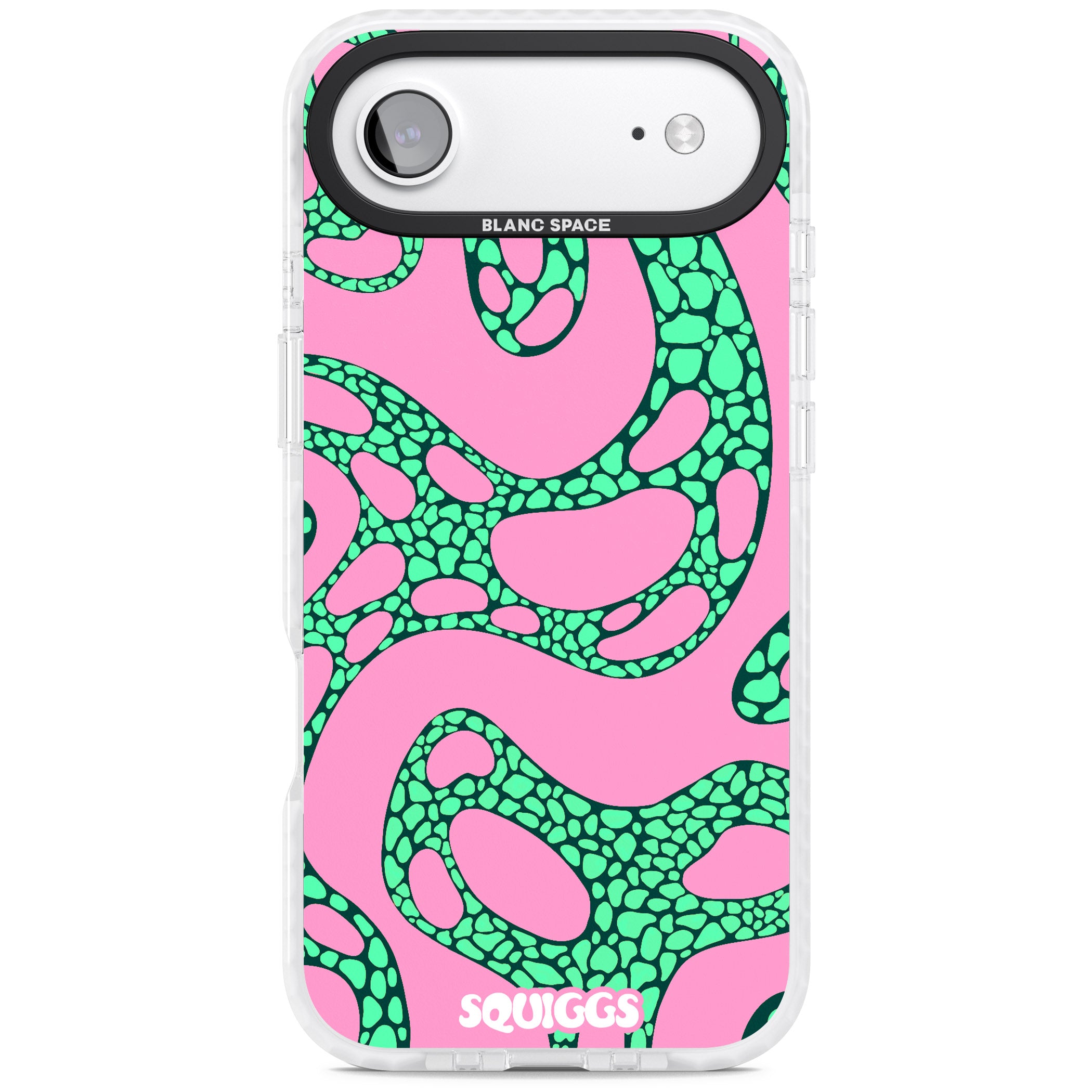Alien Glow iPhone 17 Air Impact Clear Phone Case