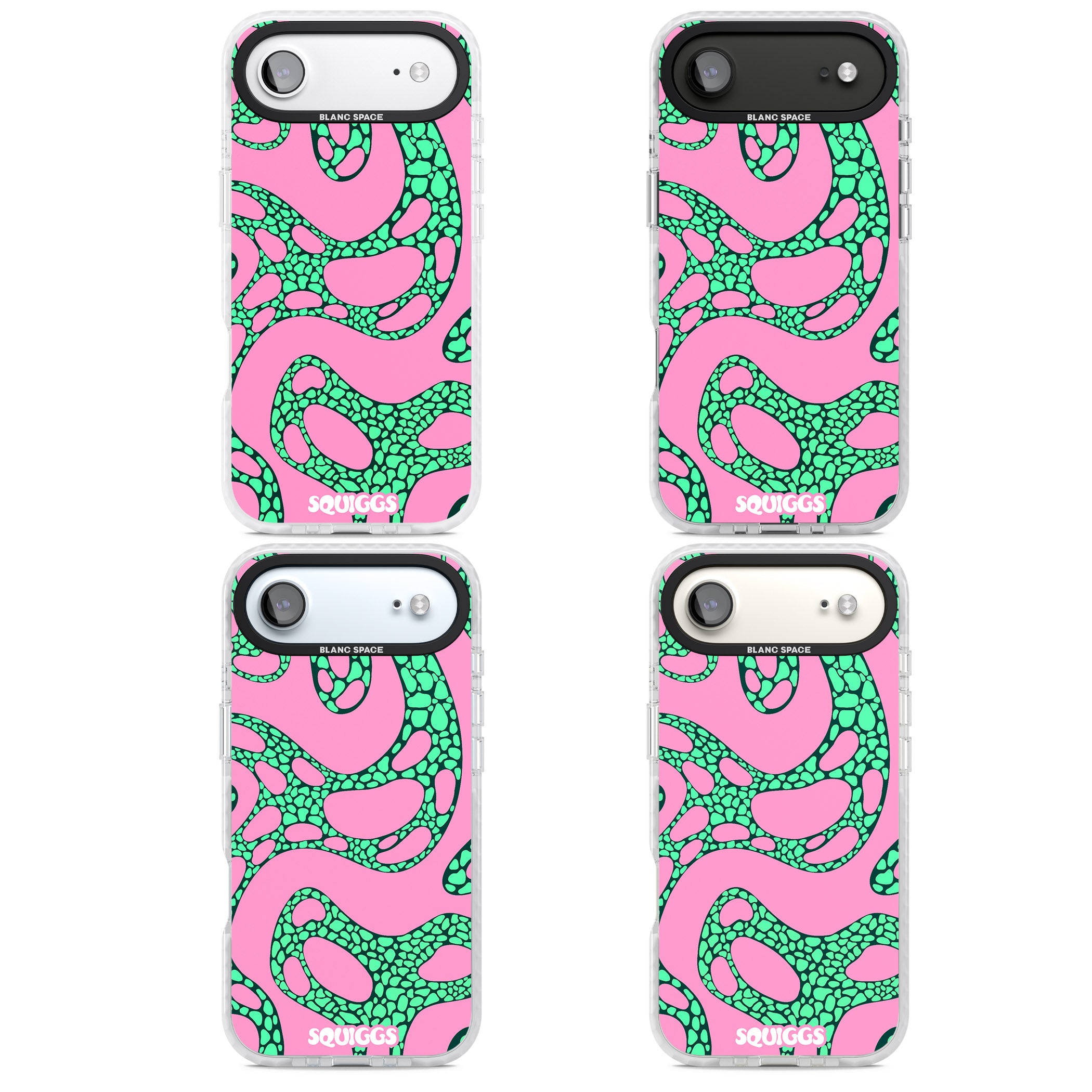Alien Glow iPhone 17 Air Impact Clear Phone Case APT Impact Protection