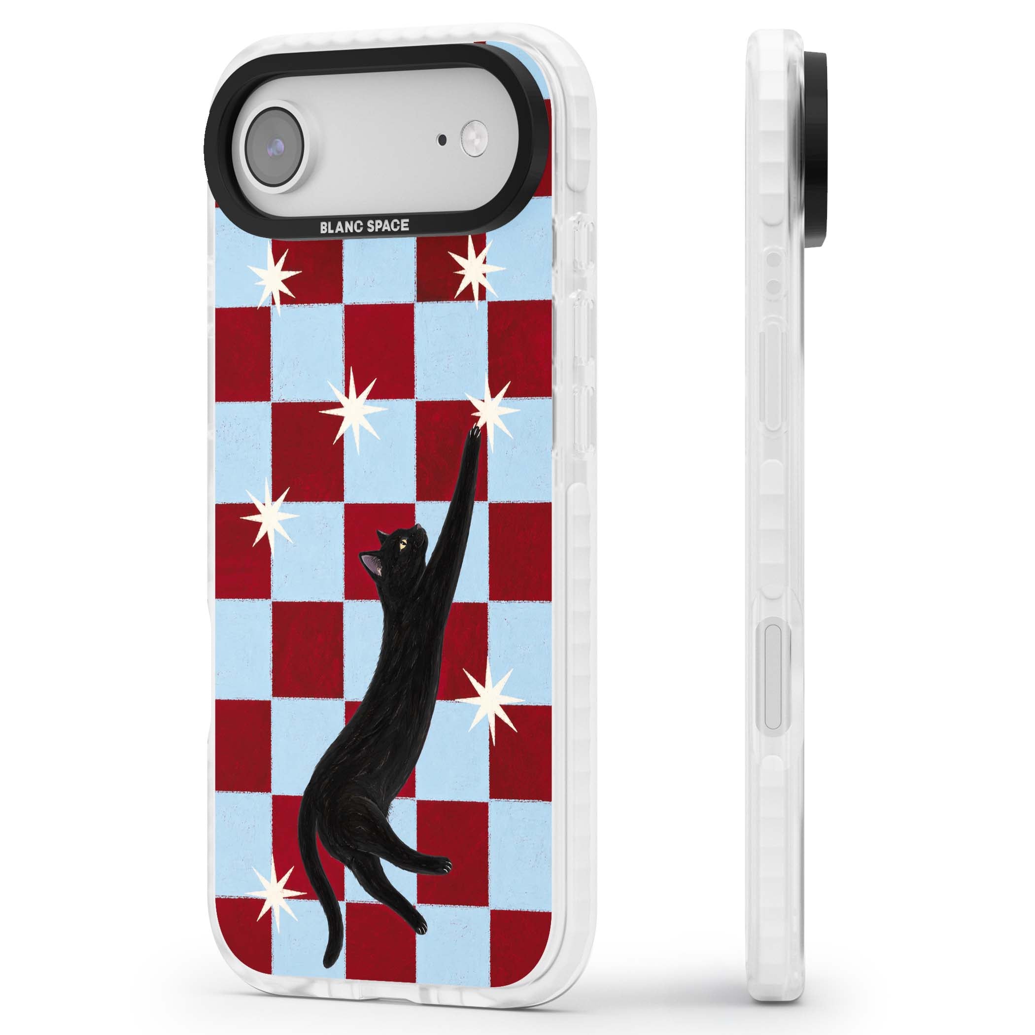 Starlit Kitty animals iPhone case | Black Impact case for iPhone Air