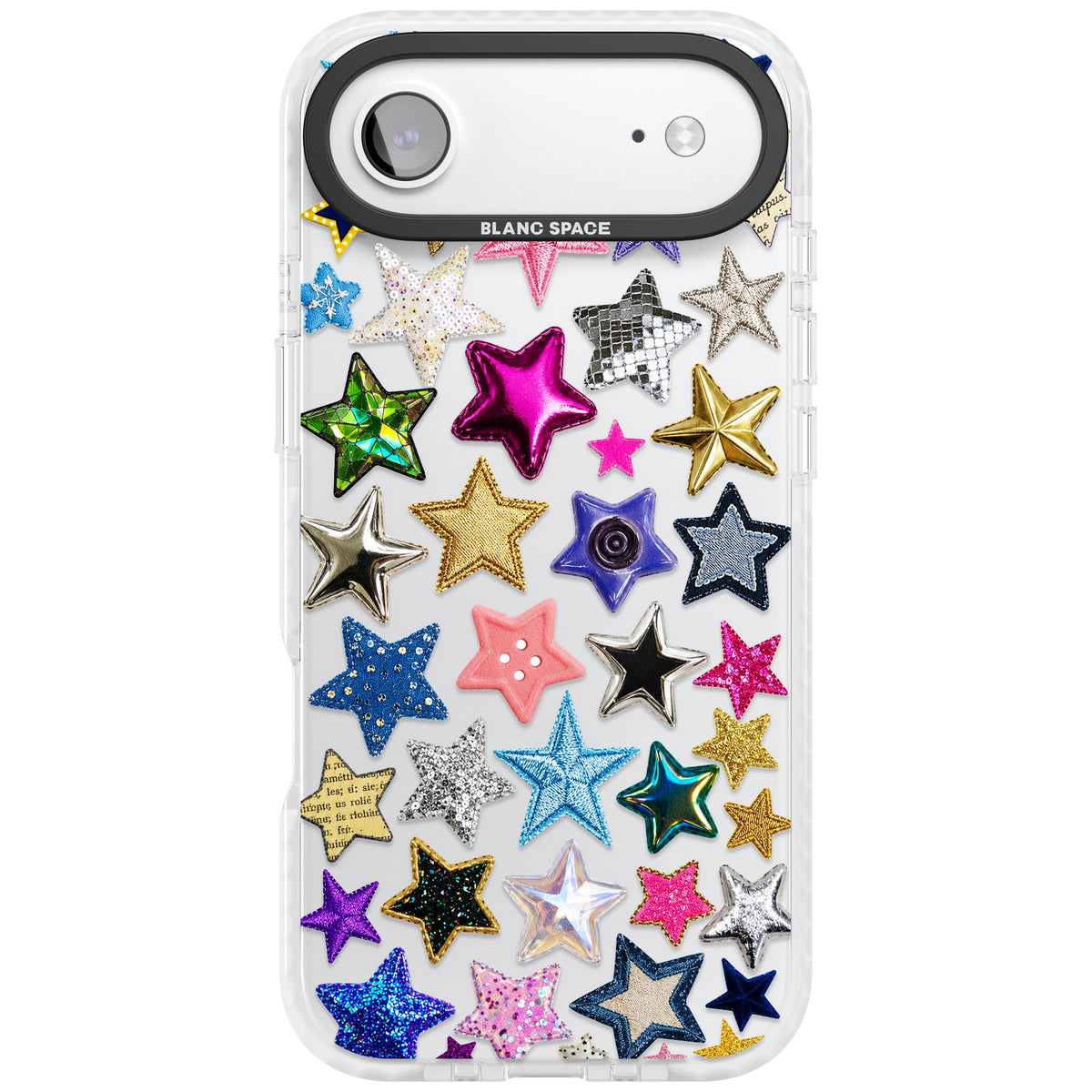 Crafty Star Mix iPhone Air Impact Clear Phone Case front