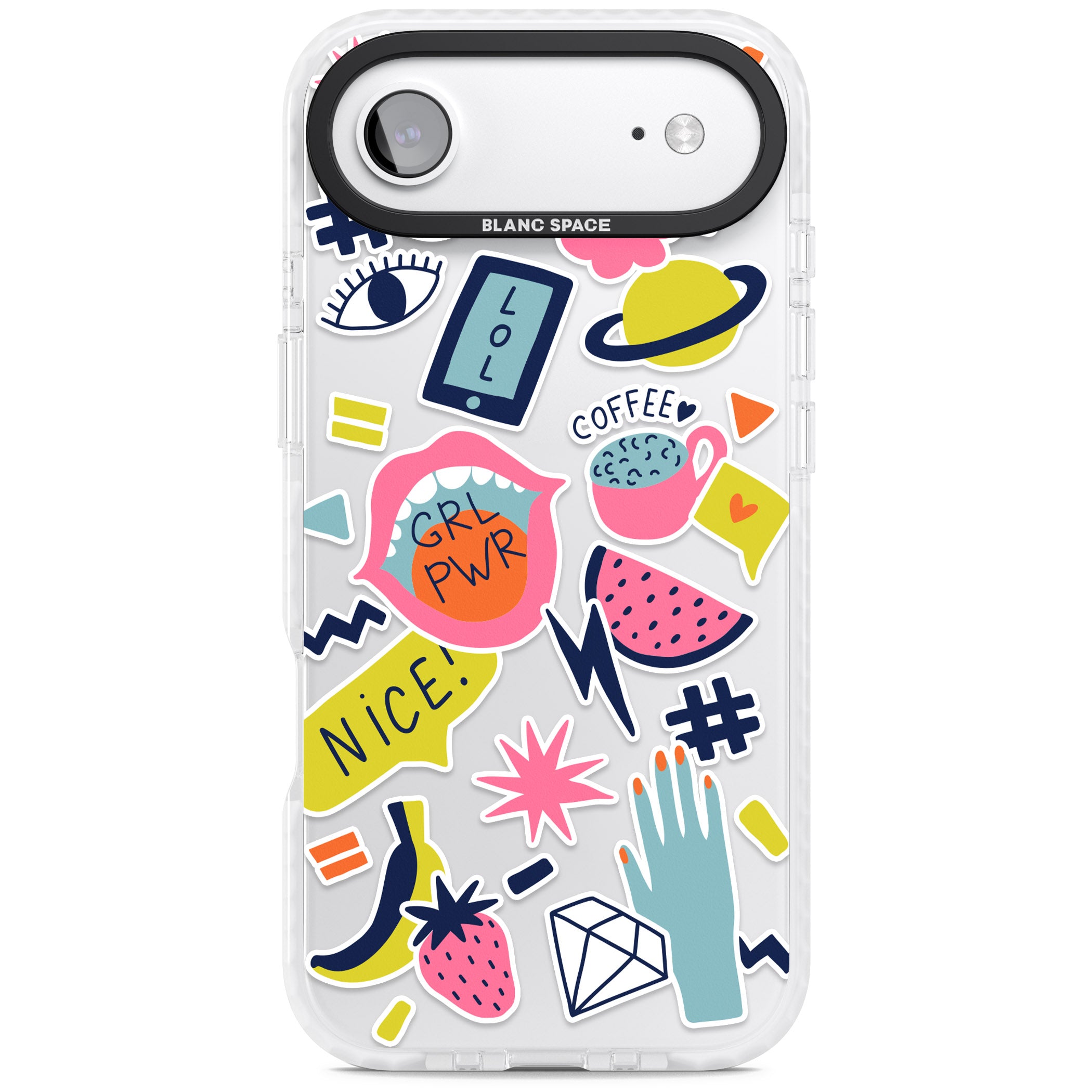 Grl Pwr iPhone 17 Air Impact Clear Phone Case