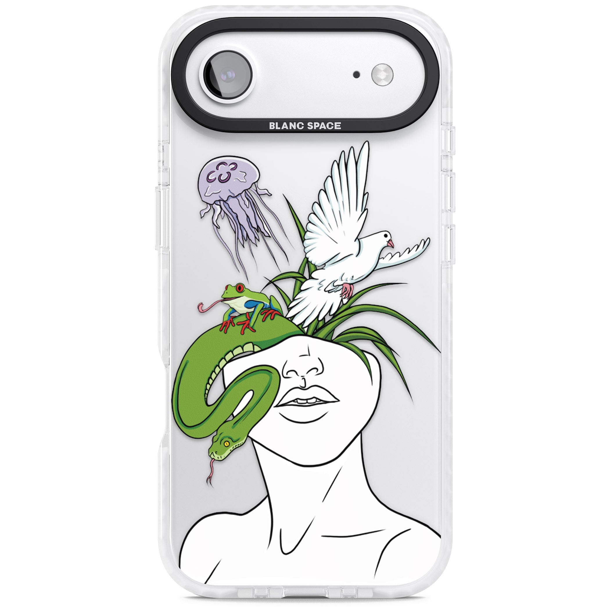 Wild Thoughts iPhone 17 Air Impact Clear Phone Case