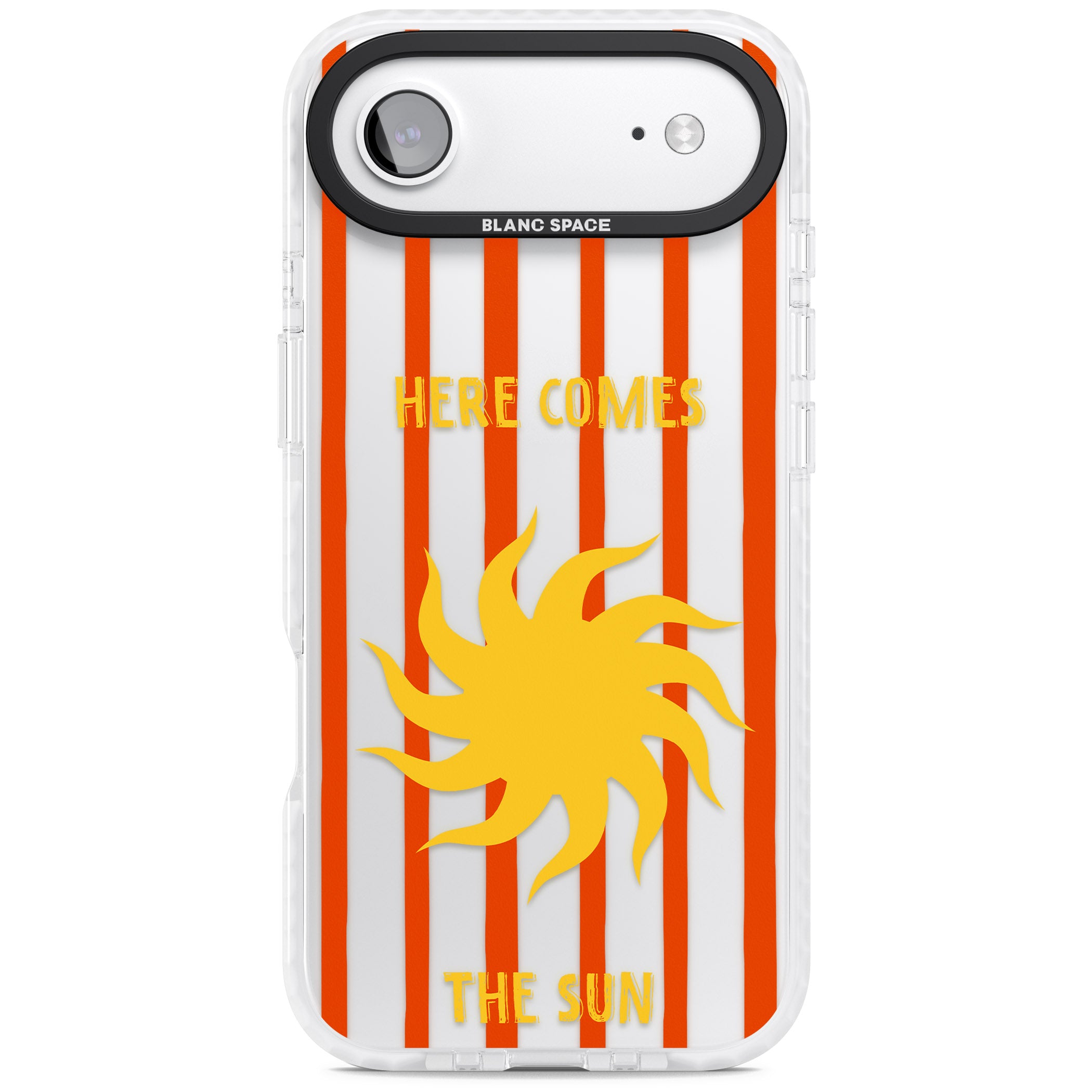 Here Comes The Sun iPhone 17 Air Impact Clear Phone Case