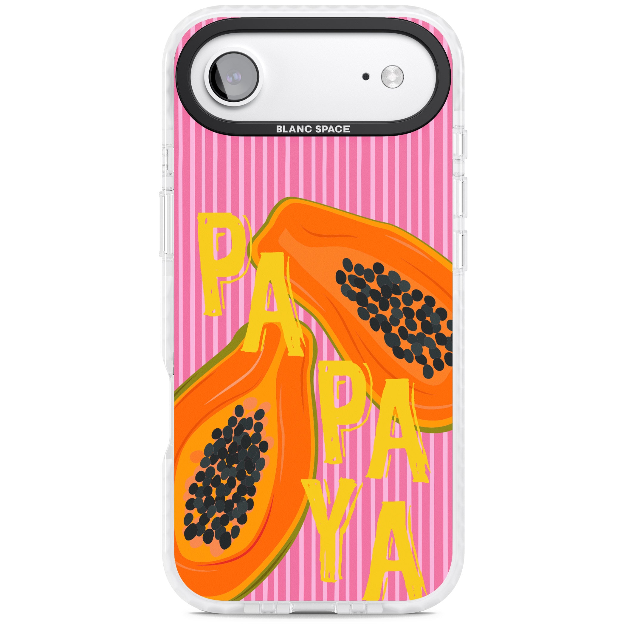 Papaya iPhone 17 Air Impact Clear Phone Case