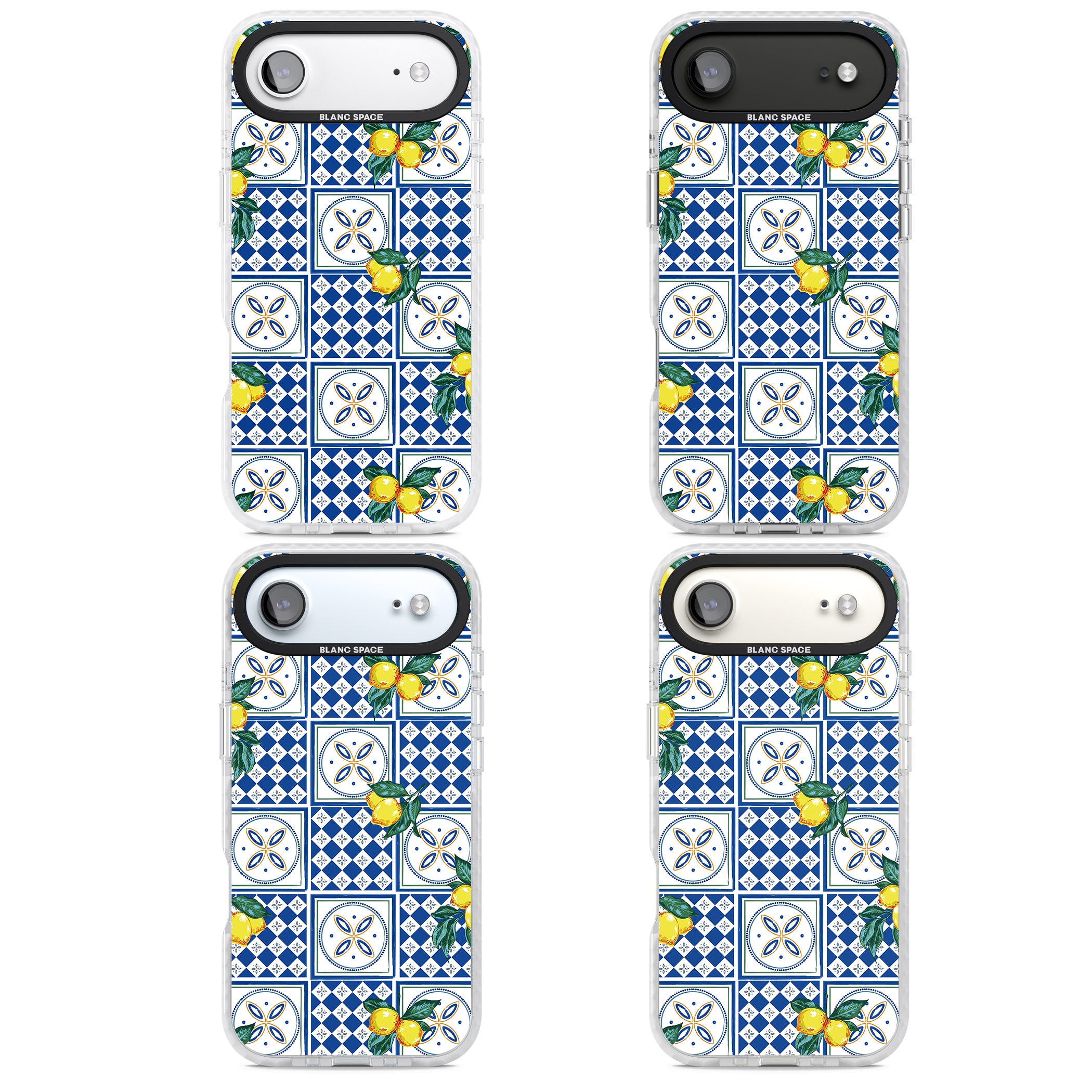 Lemon Tiles iPhone 17 Air Impact Clear Phone Case APT Impact Protection
