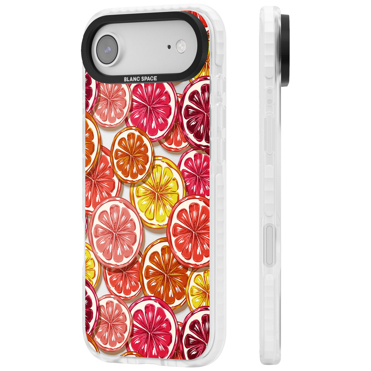 Citrus Fiesta iPhone Air Impact Clear Phone Case side