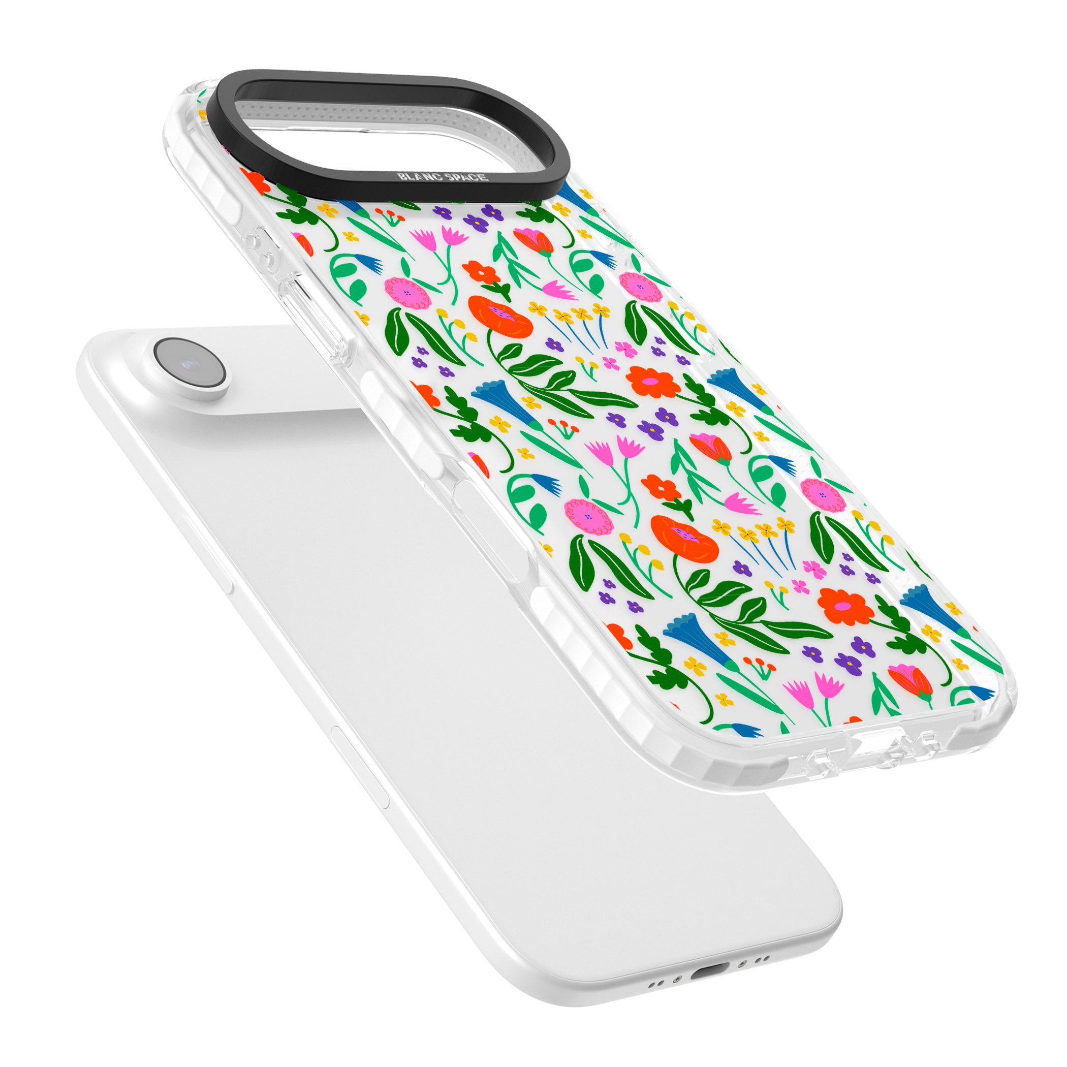 Summer Floral Fiesta iPhone 17 Air Impact Clear Phone Case Colours
