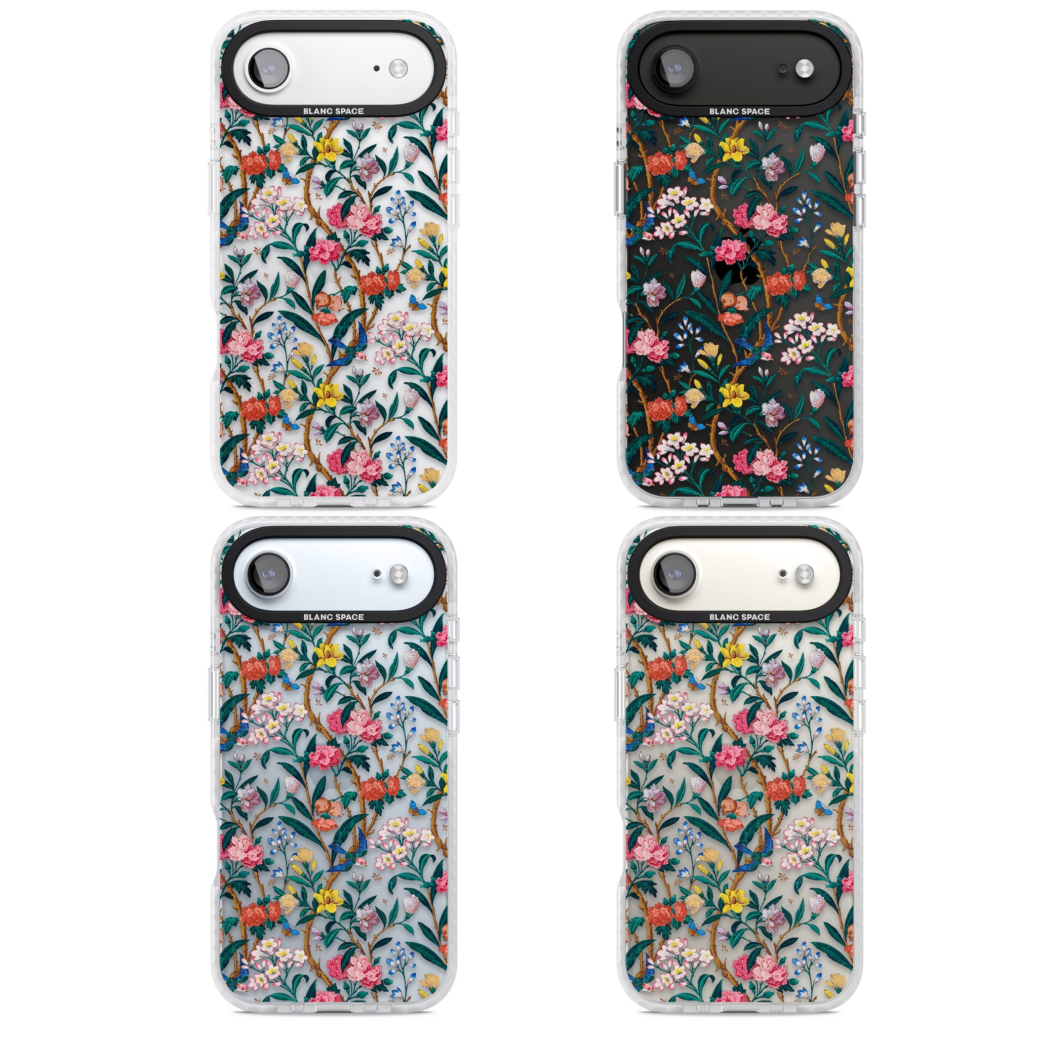 Vines & Flowers iPhone 17 Air Impact Clear Phone Case APT Impact Protection