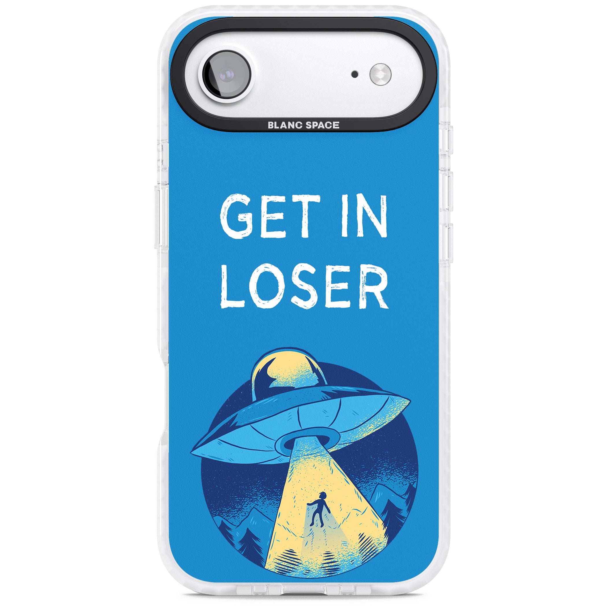 Get In Loser Ufo iPhone 17 Air Impact Clear Phone Case