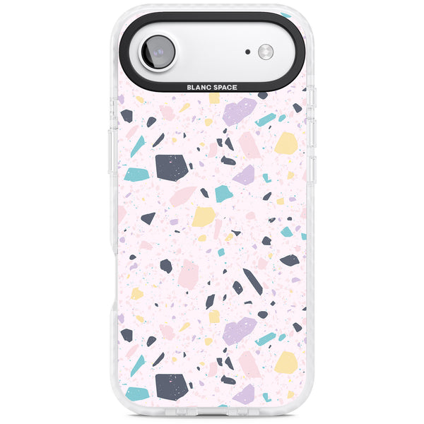 Pink, Purple & Turquoise Terrazzo Pattern