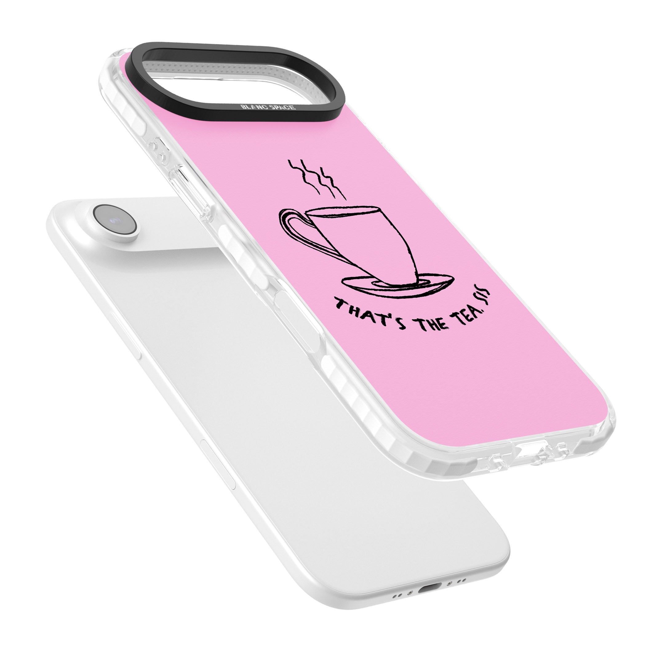 That'S The Tea Sis iPhone 17 Air Impact Clear Phone Case Colours