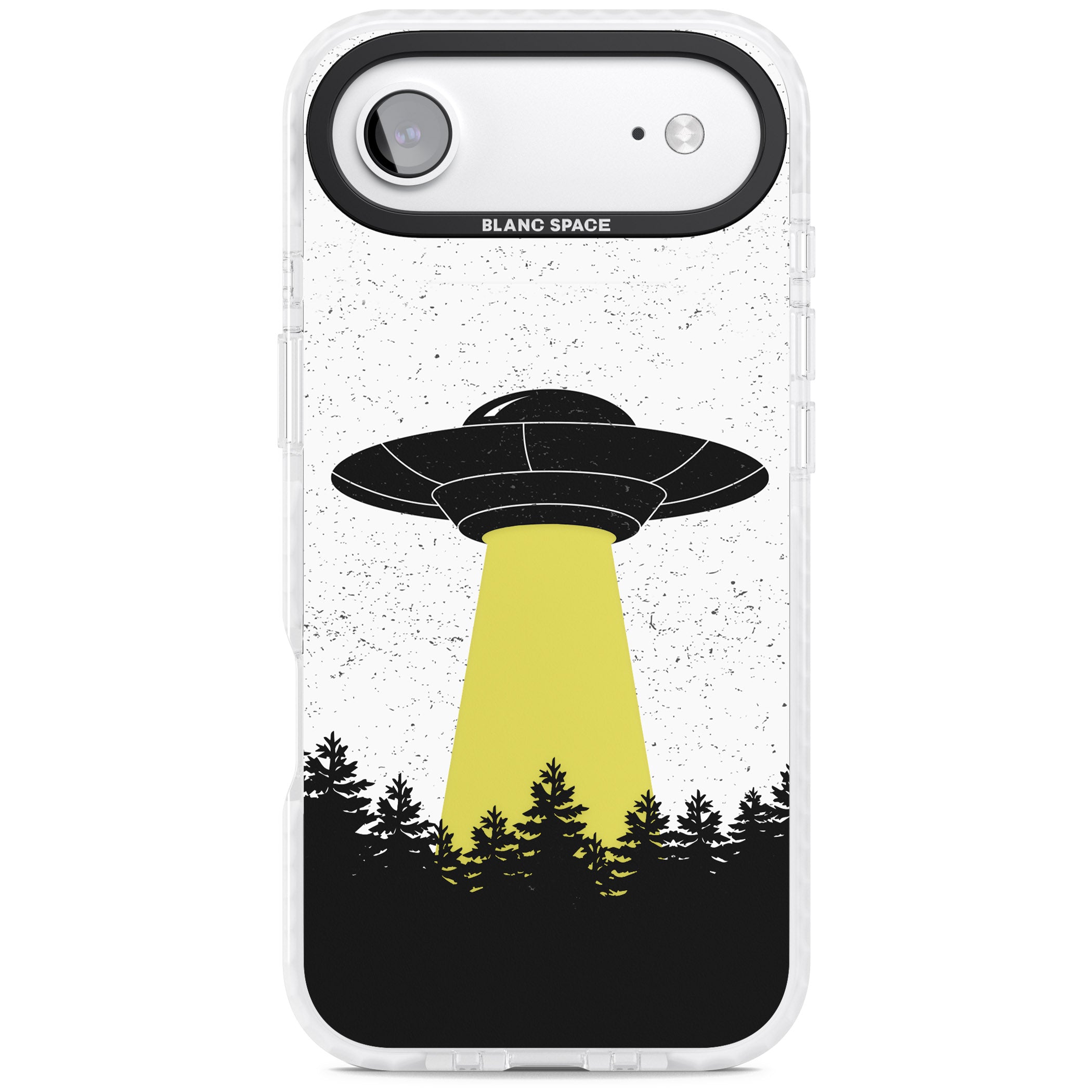 Alien Abduction iPhone 17 Air Impact Clear Phone Case