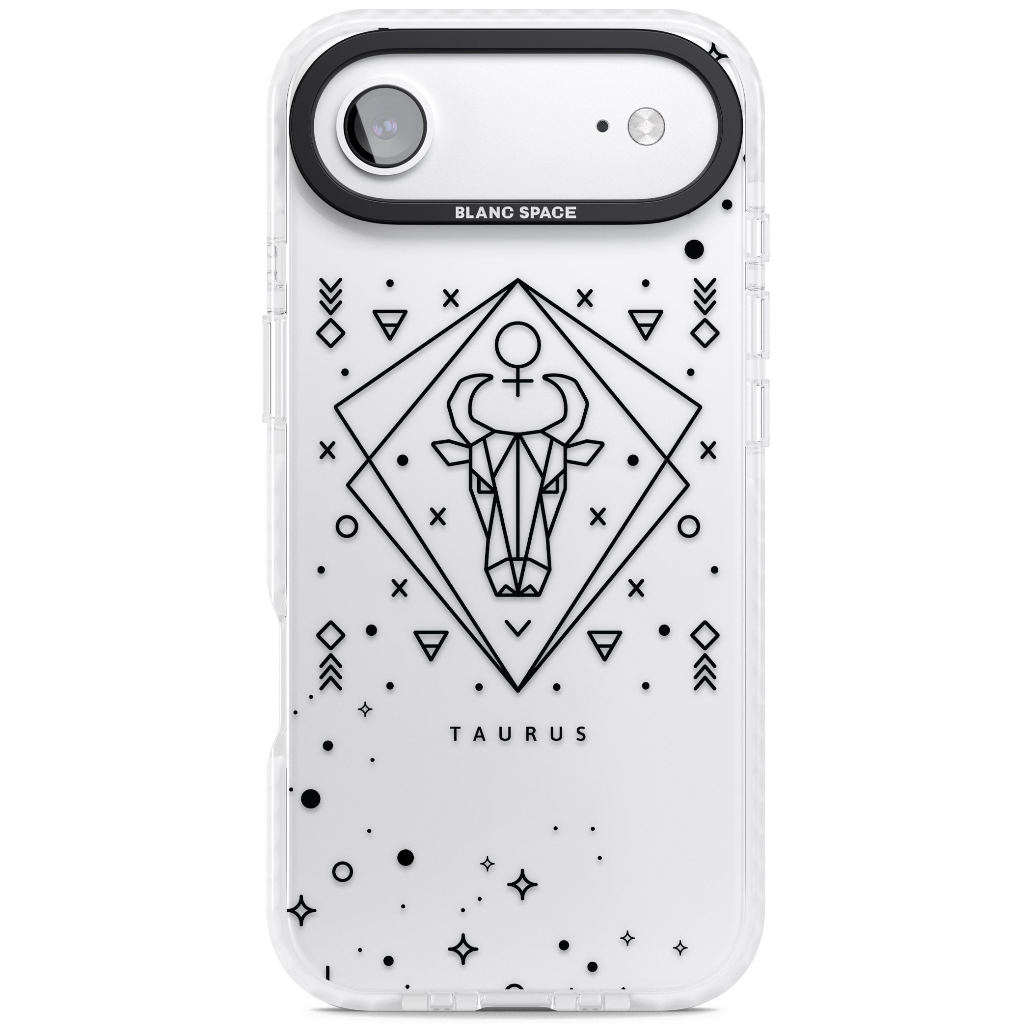 Taurus Emblem iPhone 17 Air Impact Clear Phone Case