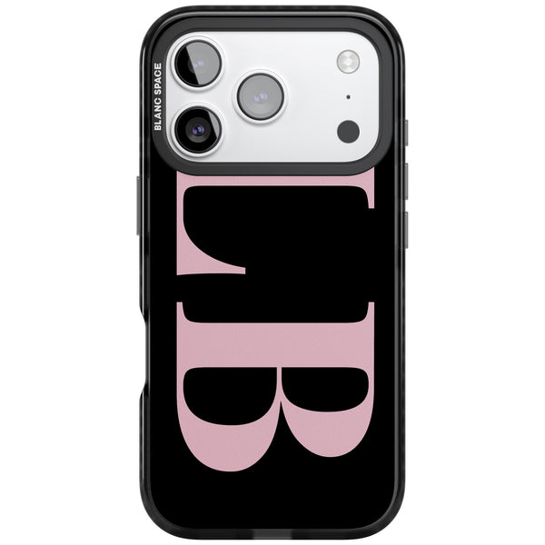 Personalised Pink & Black Letters