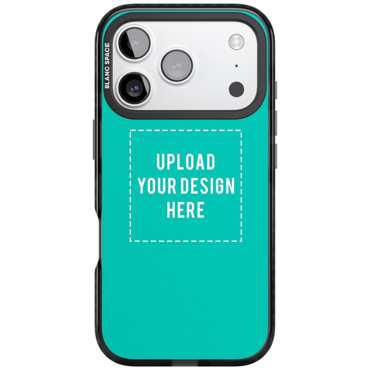 Personalised Your Own Design iPhone 17 Pro Impact Black Phone Case front